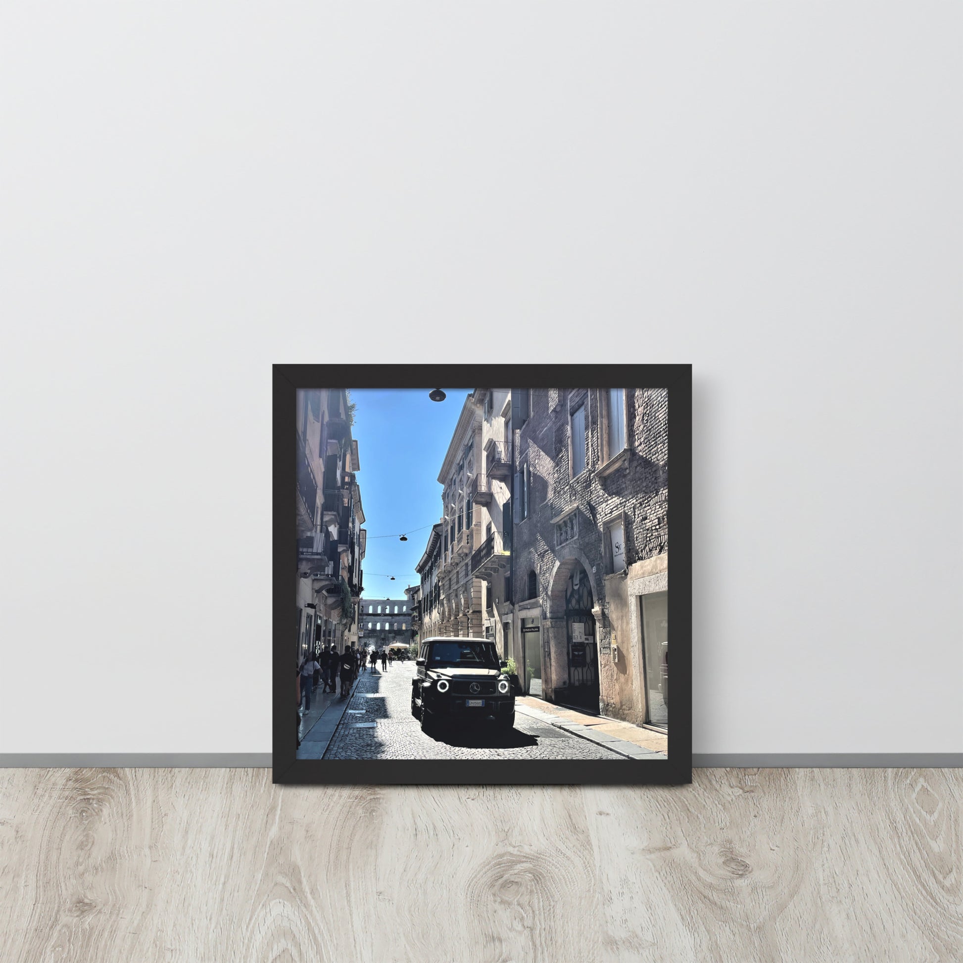 Verona Italia G-Class -- High Quallity -- Framed on photo paper