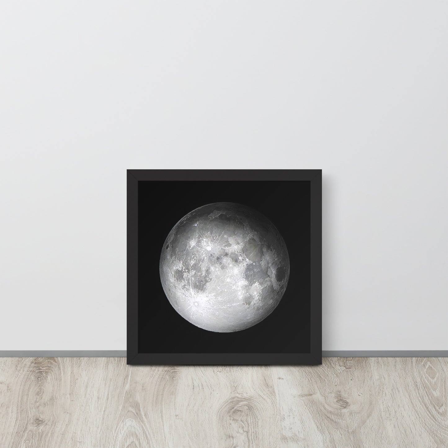 The Moon -- High Quality -- Framed on photo paper