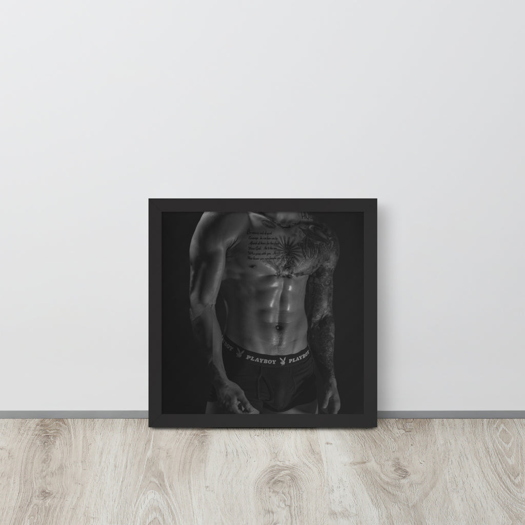 Men -- High Quality -- Framed on photo paper
