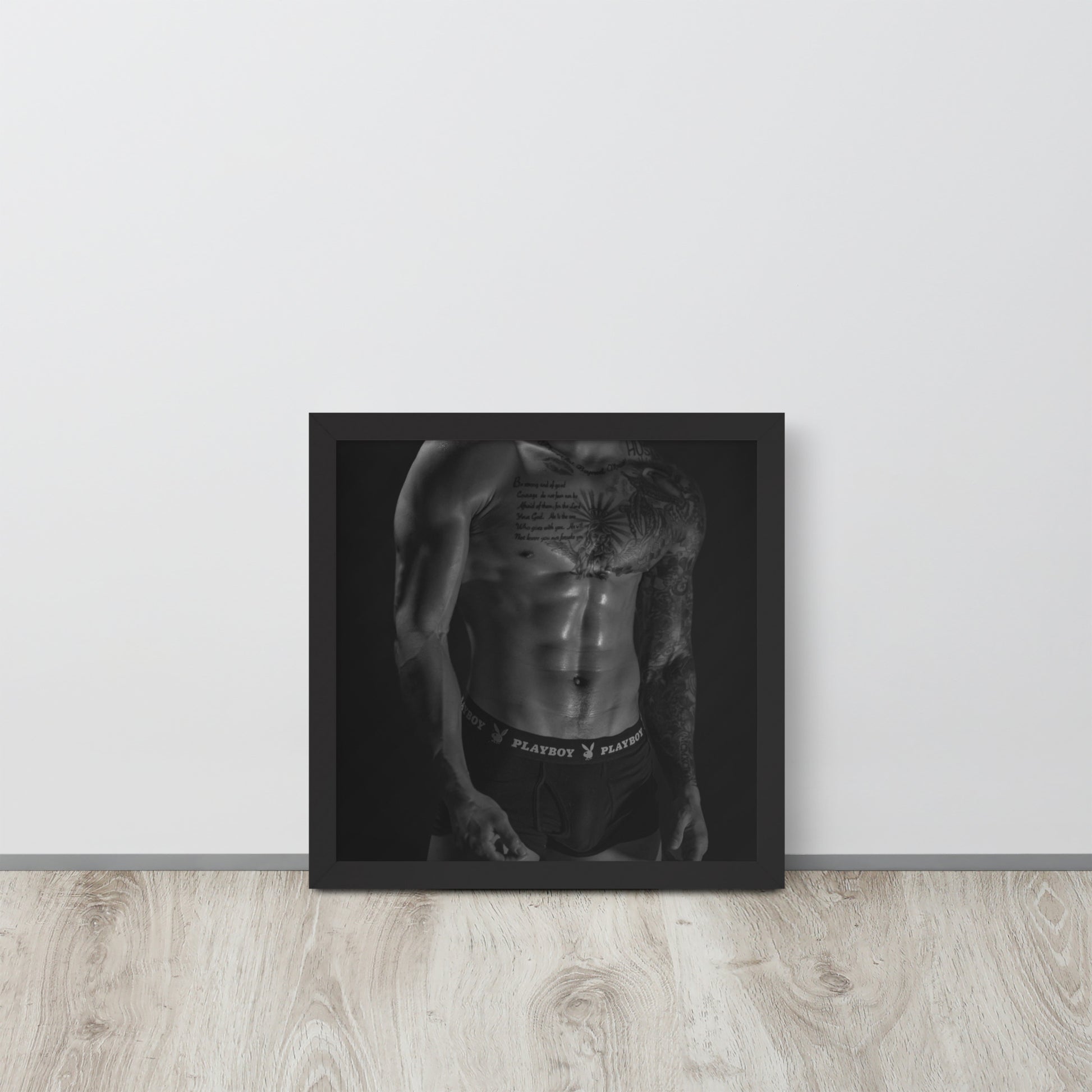 Men -- High Quality -- Framed on photo paper