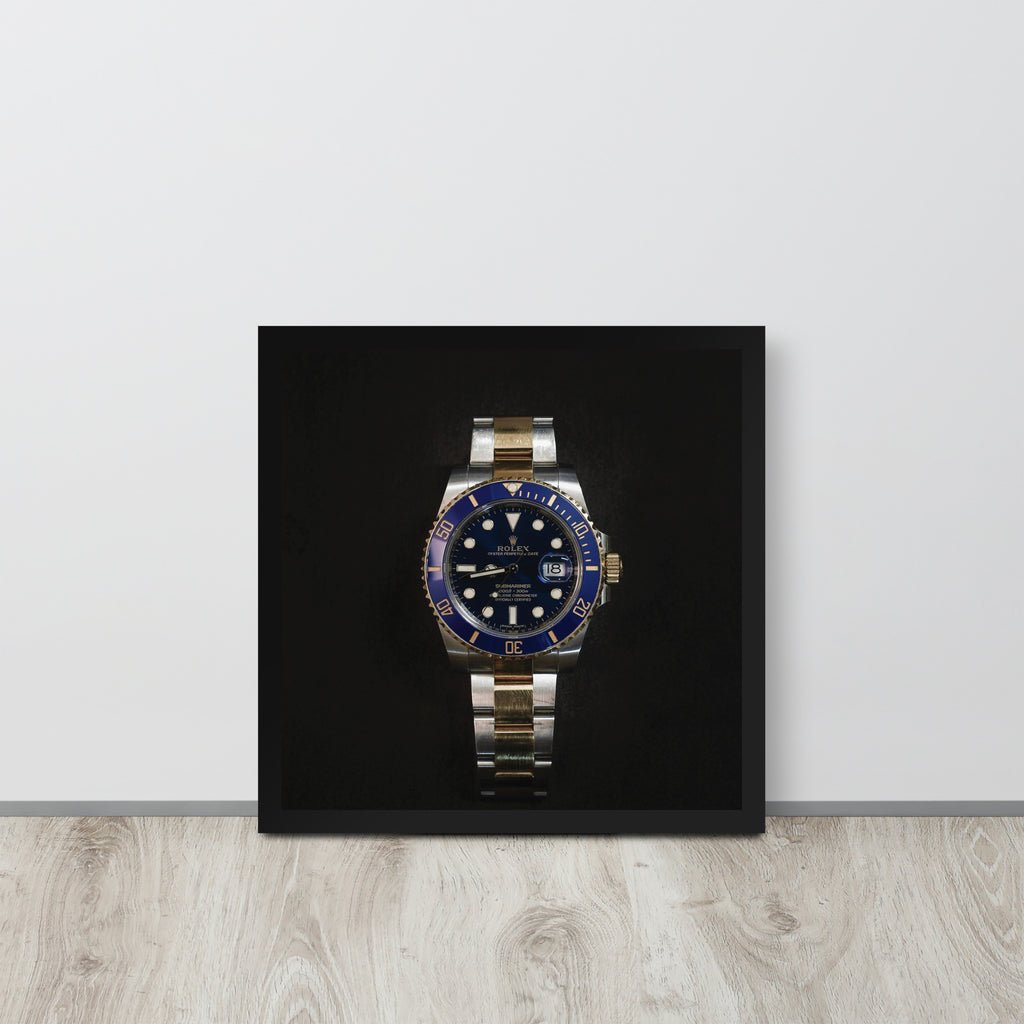 ROLEX -- High Quality -- Framed on photo paper