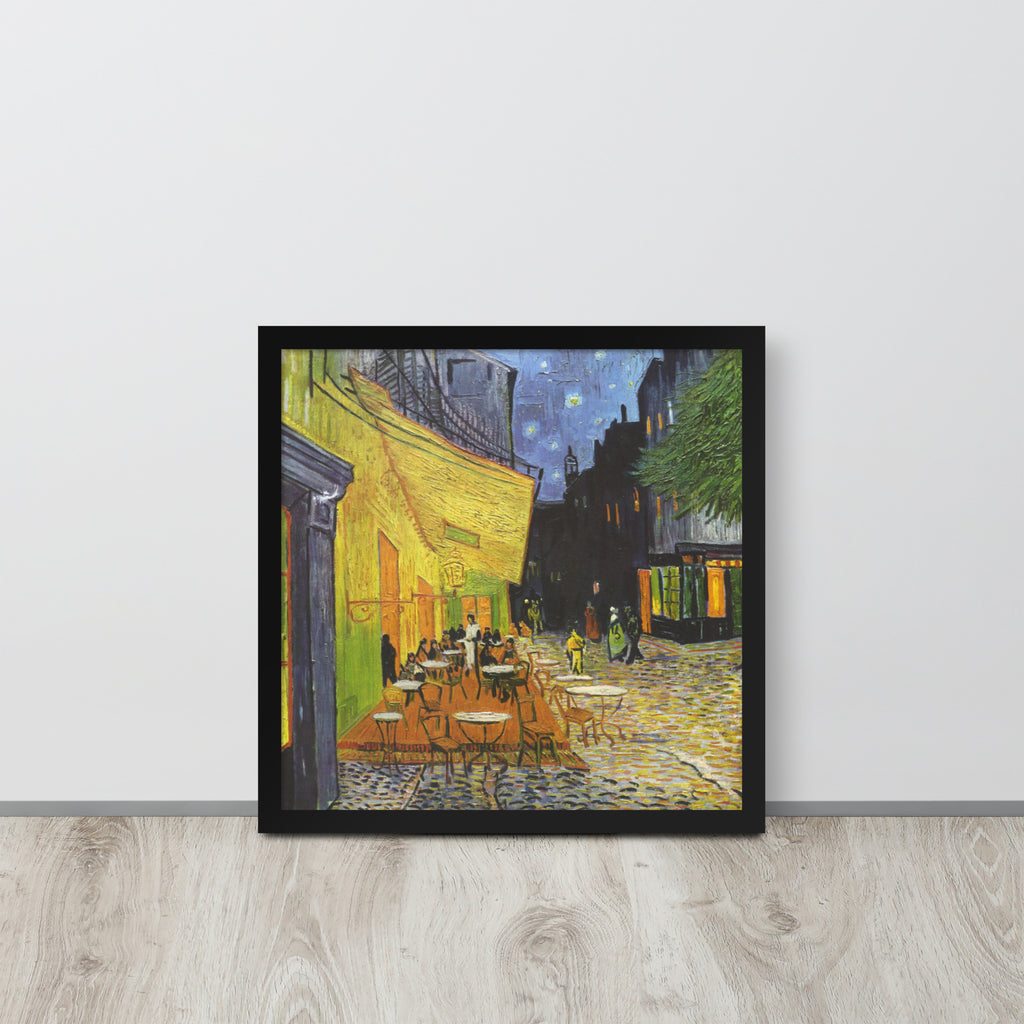 Cafe Vincent Van Gogh -- High Quality -- Framed on photo paper