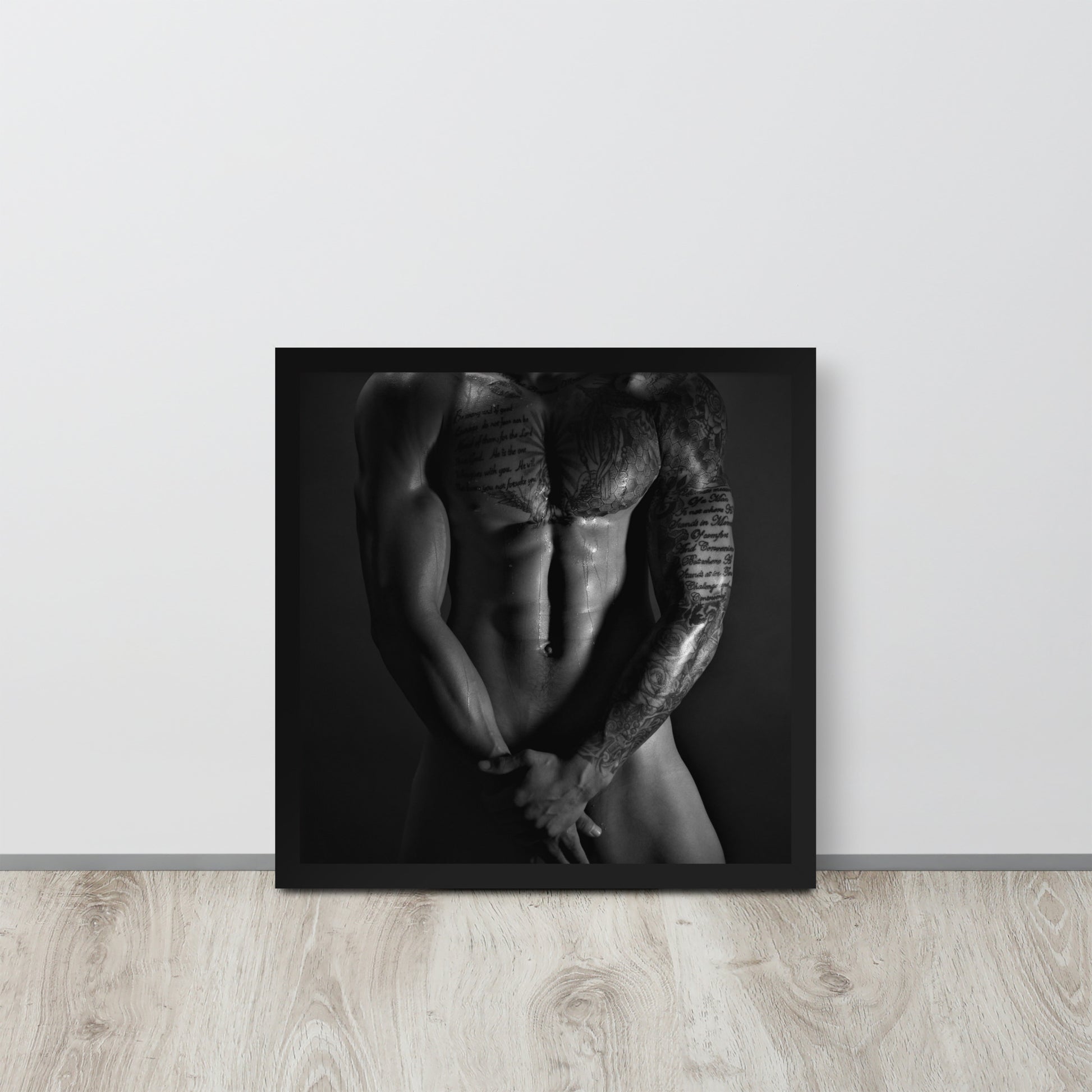 Uomo -- High Quality -- Framed on photo paper