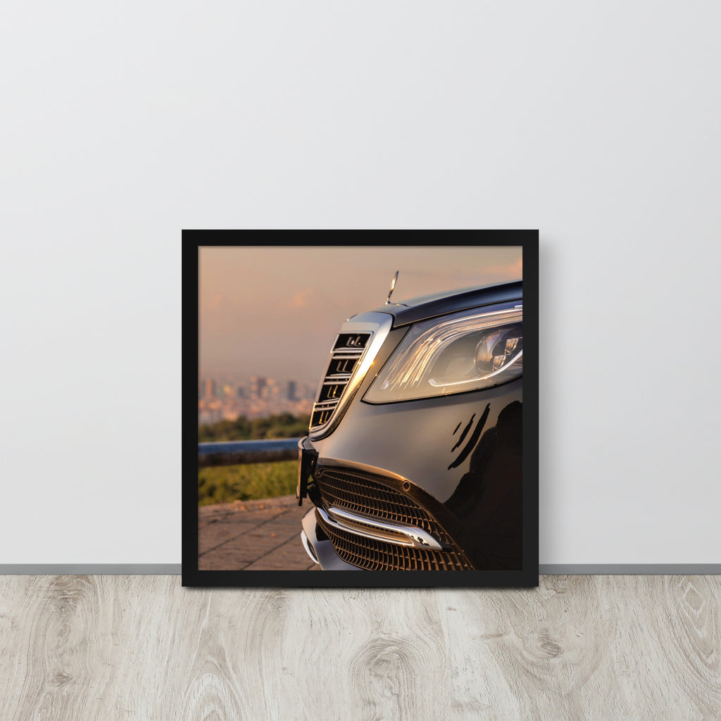 Car Collection S-Class -- High Quality -- Framed on photo paper