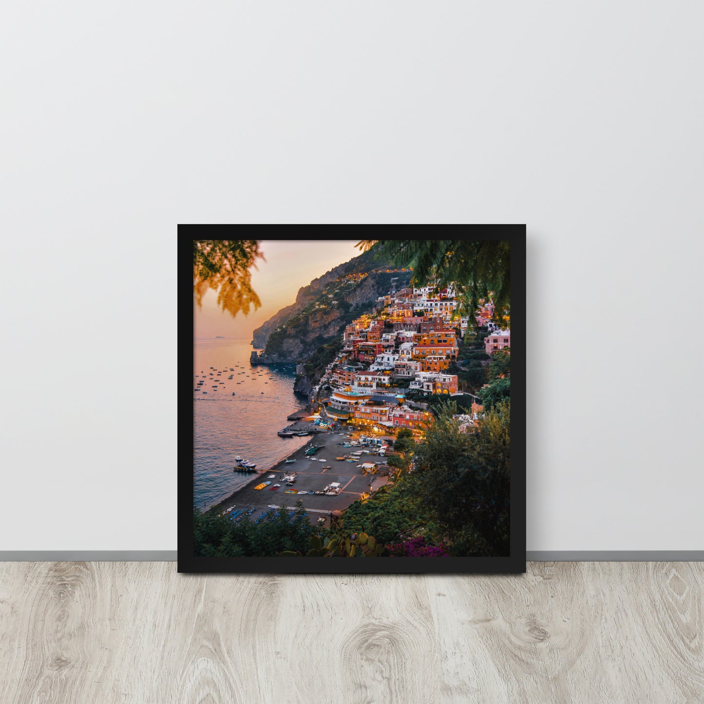 Positano Italia -- High Quality -- Framed on photo paper