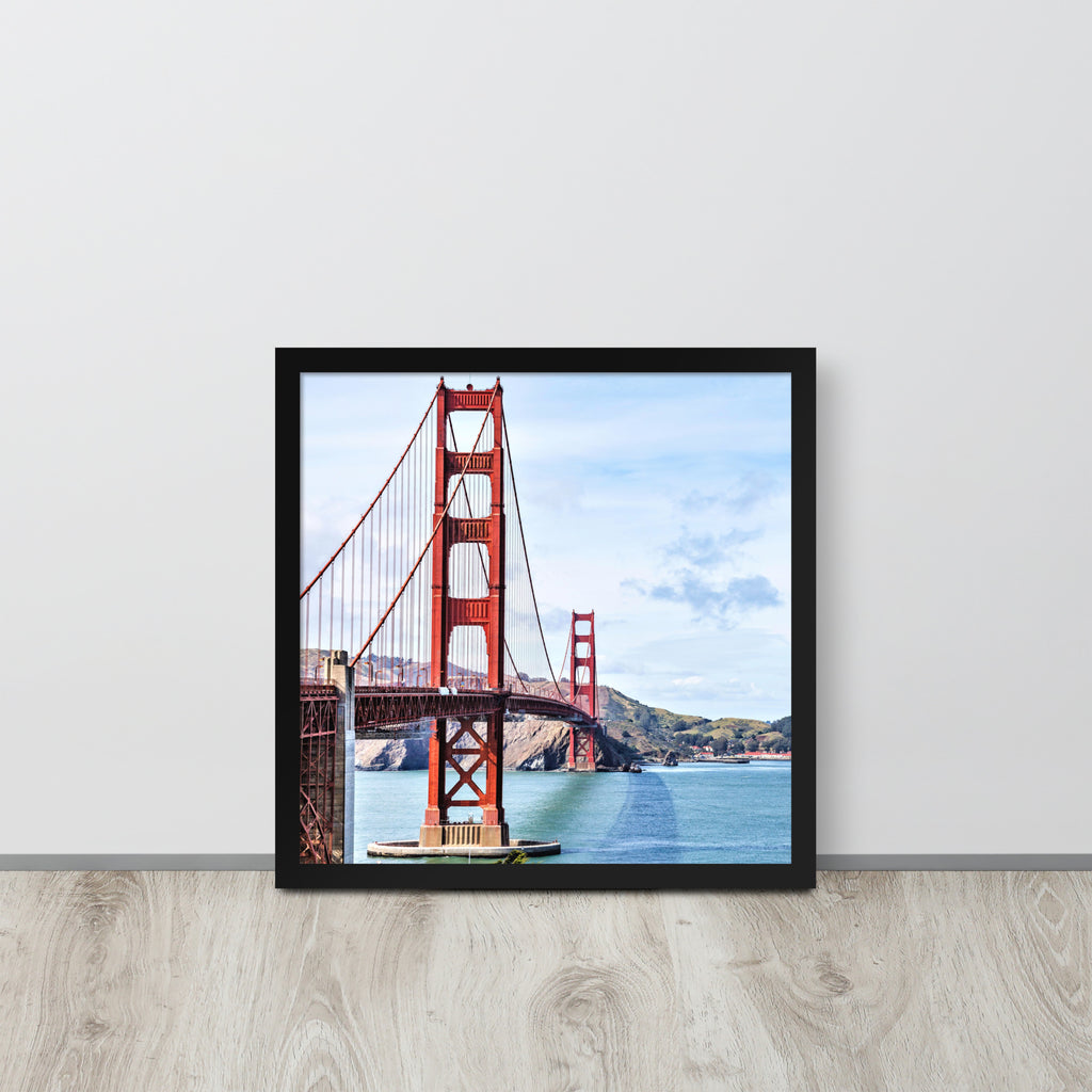 Golden Gate Bridge -- High Quality -- Framed on photo paper