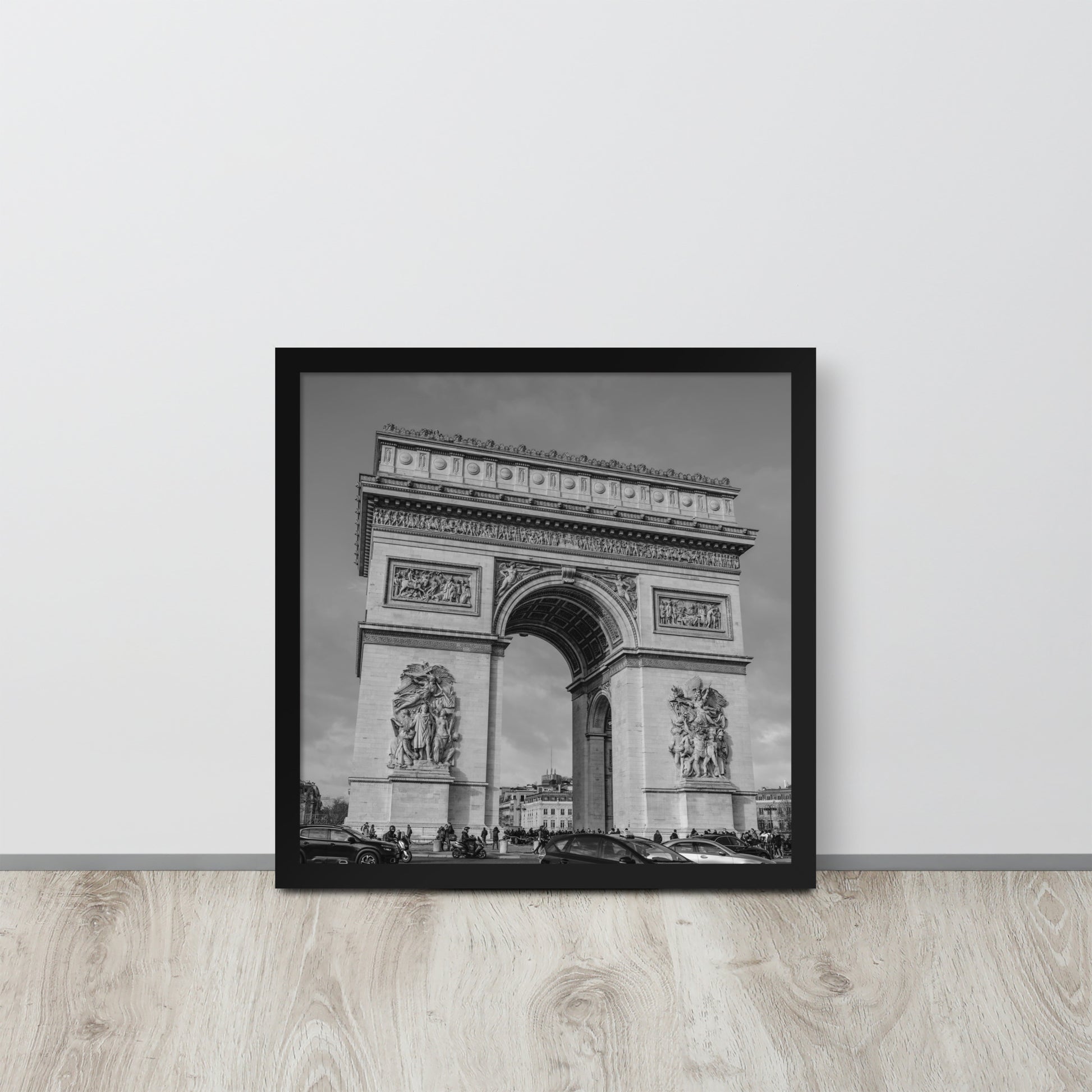Paris Arc de Triomphe -- High Quality --  Framed on photo paper