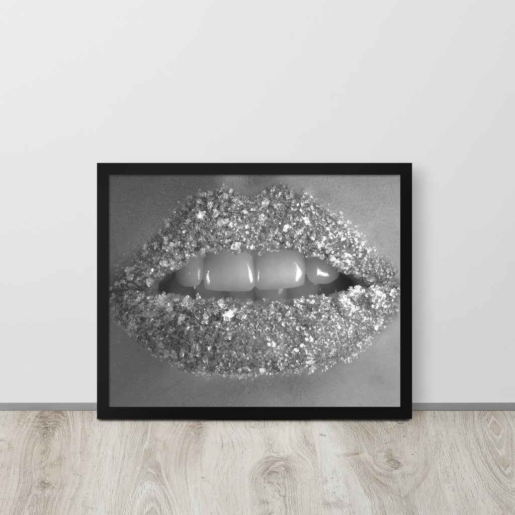 Sugar Lips -- High Quality -- Framed on photo paper