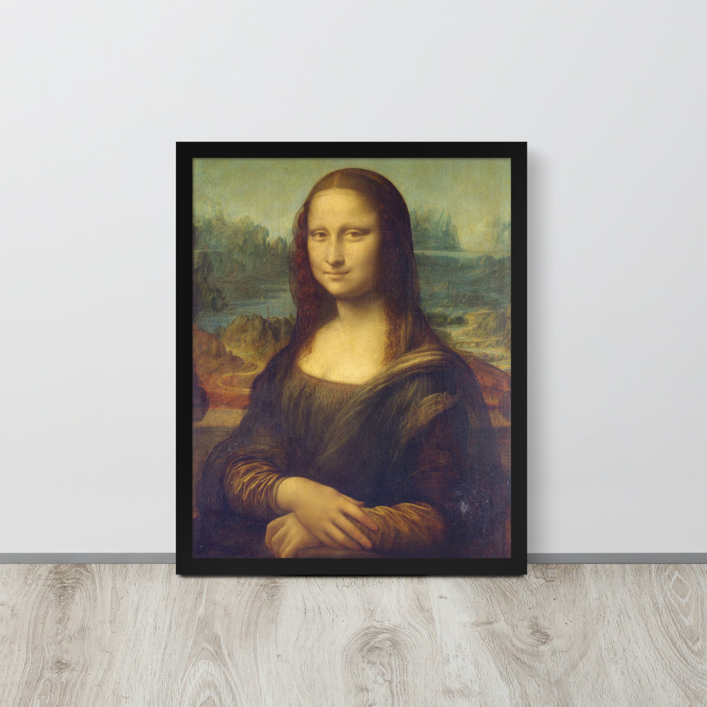 Mona Lisa -- High Quality -- Framed on photo paper