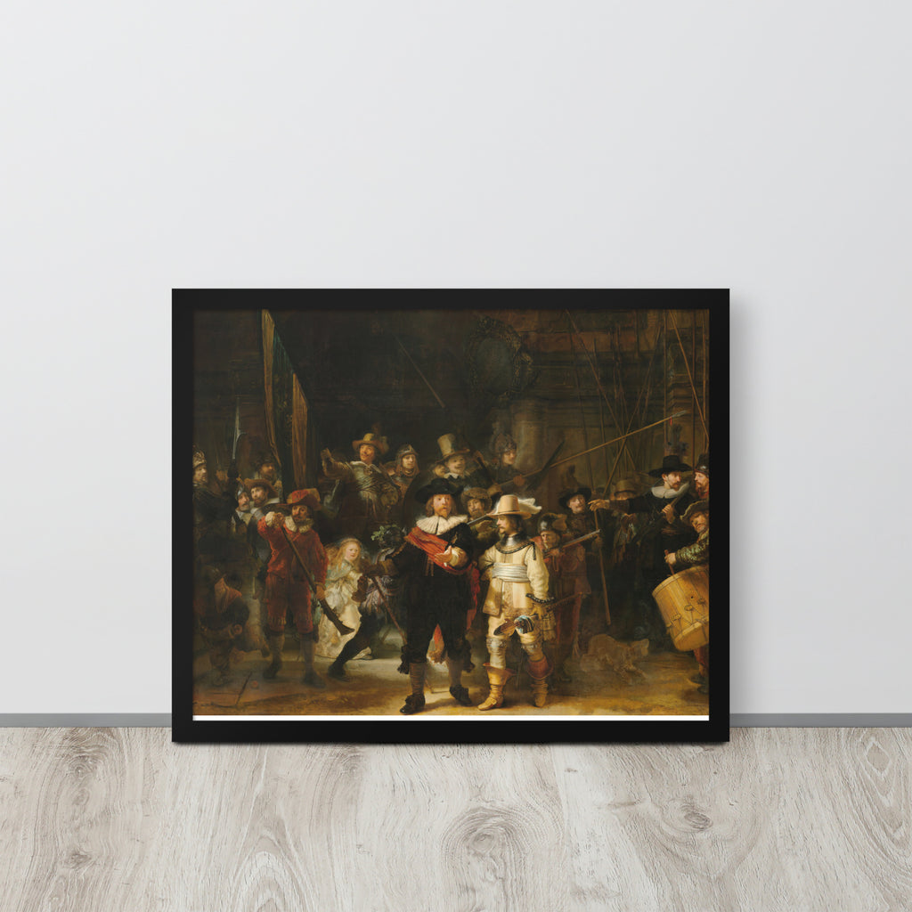 Rembrandt -- High Quality -- Framed on photo paper