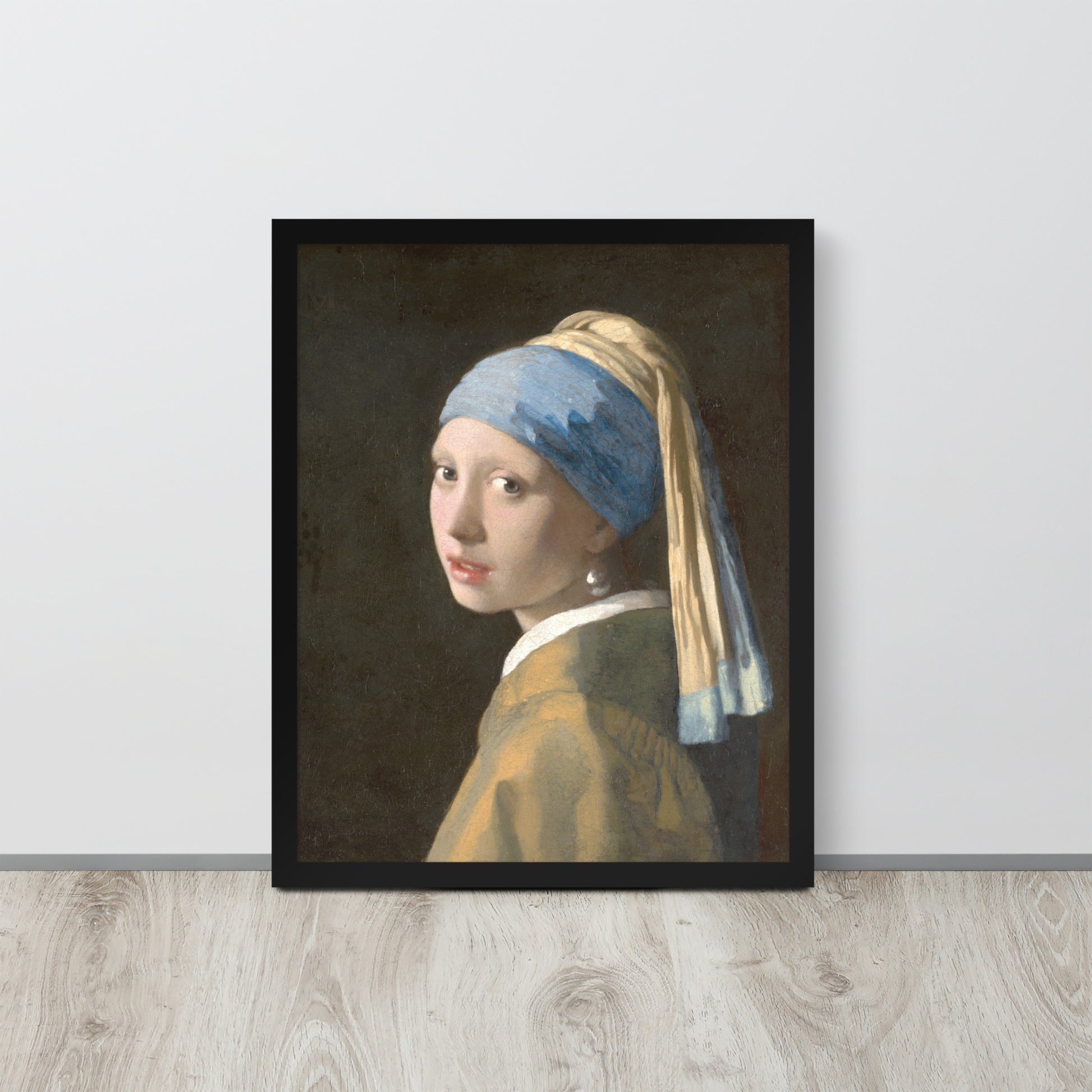 Girl with the pearl -- High Quality -- Framed on photo paper