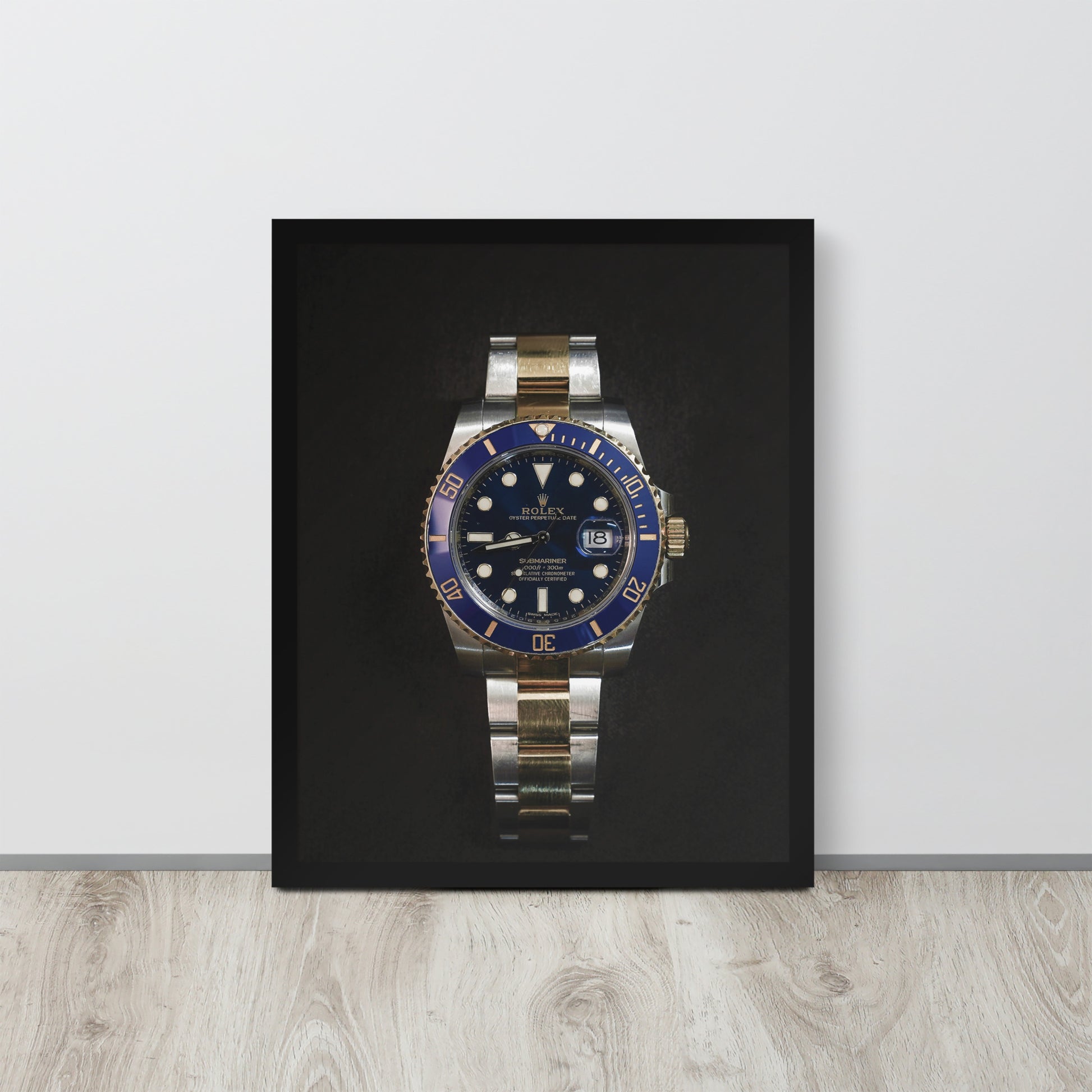 ROLEX -- High Quality -- Framed on photo paper