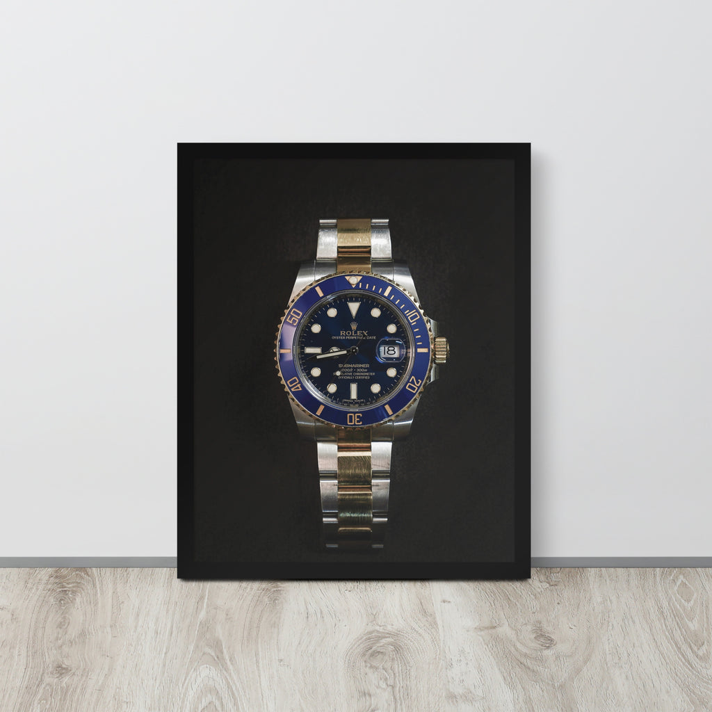 ROLEX -- High Quality -- Framed on photo paper