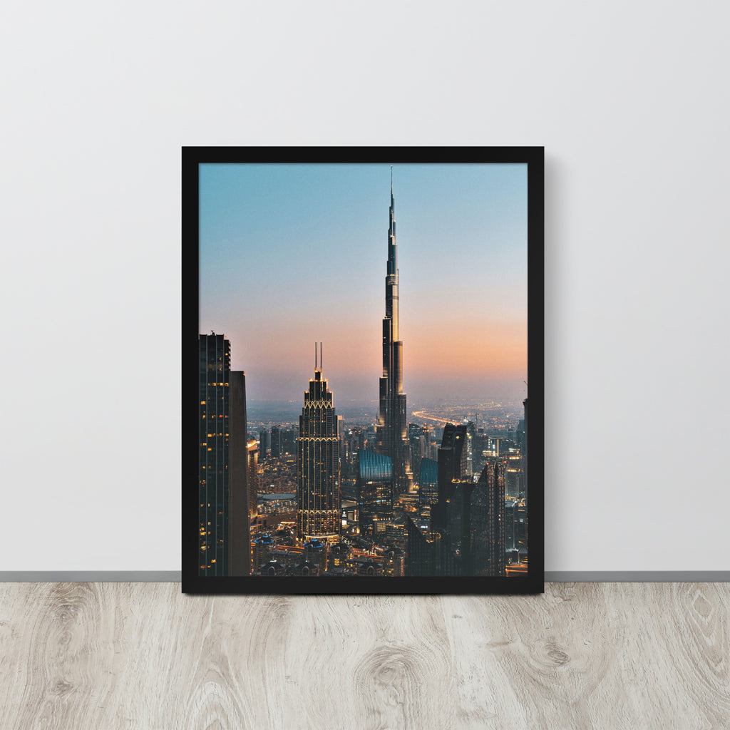 Dubai Collection -- High Quality -- Framed on photo paper