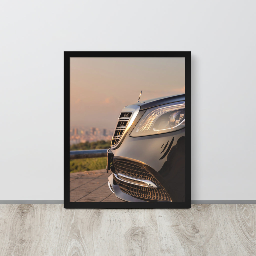 Car Collection S-Class -- High Quality -- Framed on photo paper