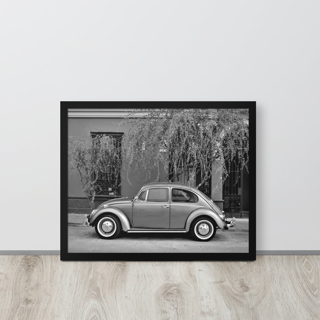 Car Collection Beetle -- High Quality -- Framed on photo paper