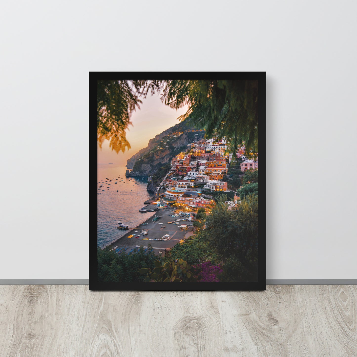 Positano Italia -- High Quality -- Framed on photo paper