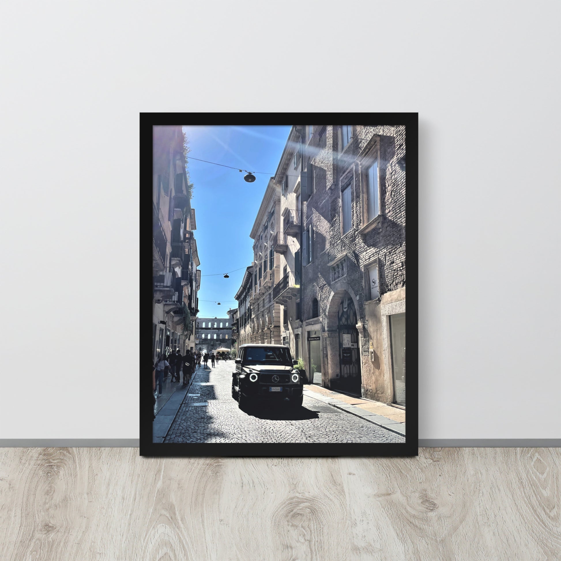 Verona Italia G-Class -- High Quallity -- Framed on photo paper