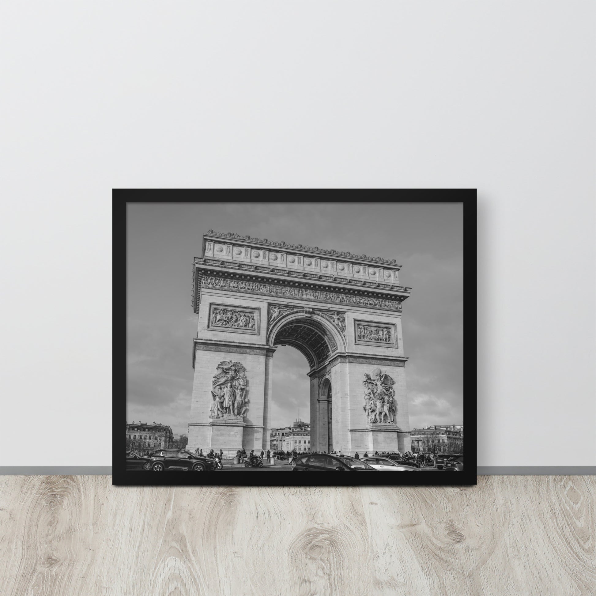 Paris Arc de Triomphe -- High Quality --  Framed on photo paper