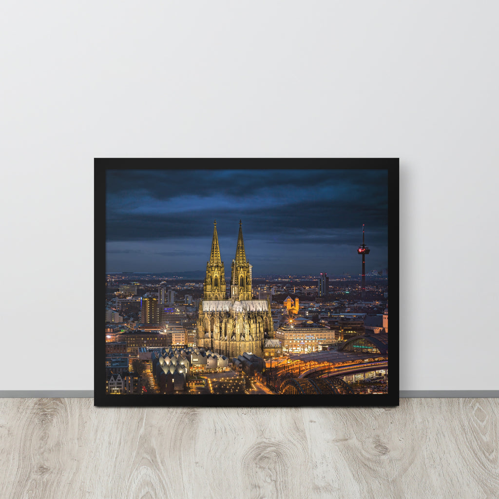 Köln Germany -- High Quality -- Framed on photo paper
