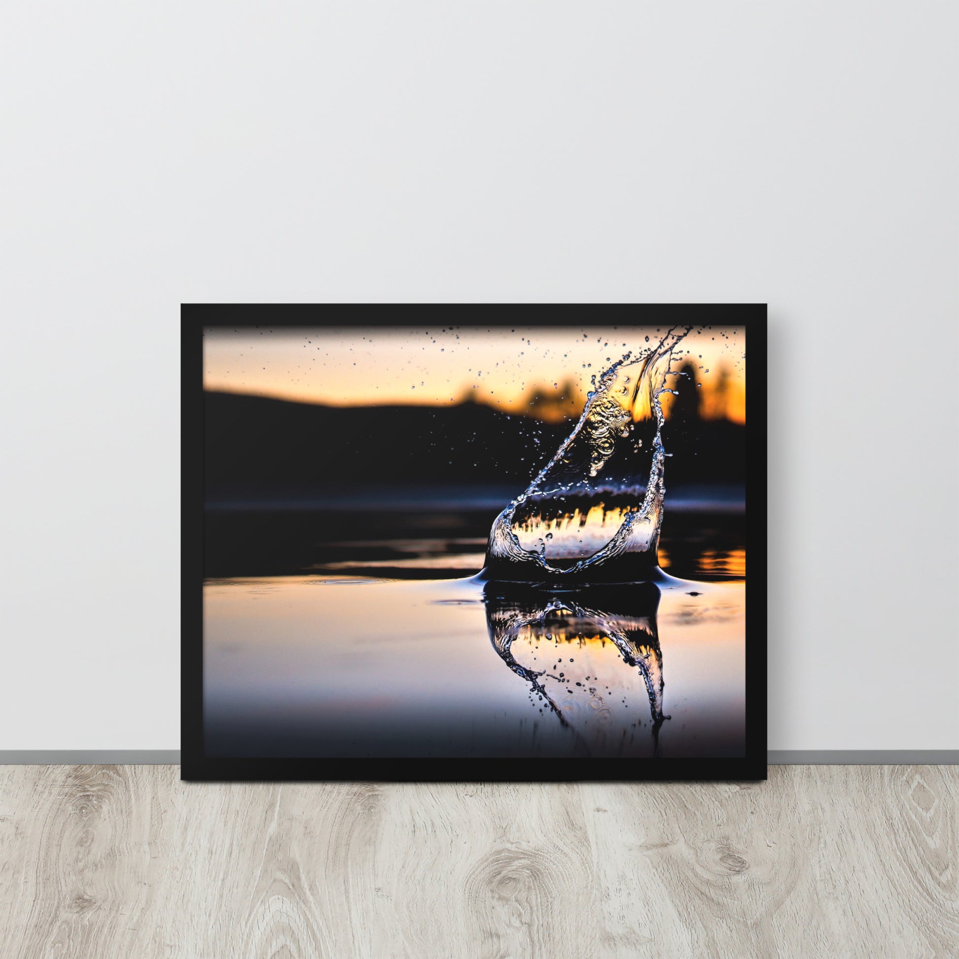 Aqua -- High Quality -- Framed on photo paper