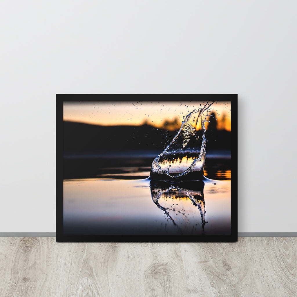 Aqua -- High Quality -- Framed on photo paper