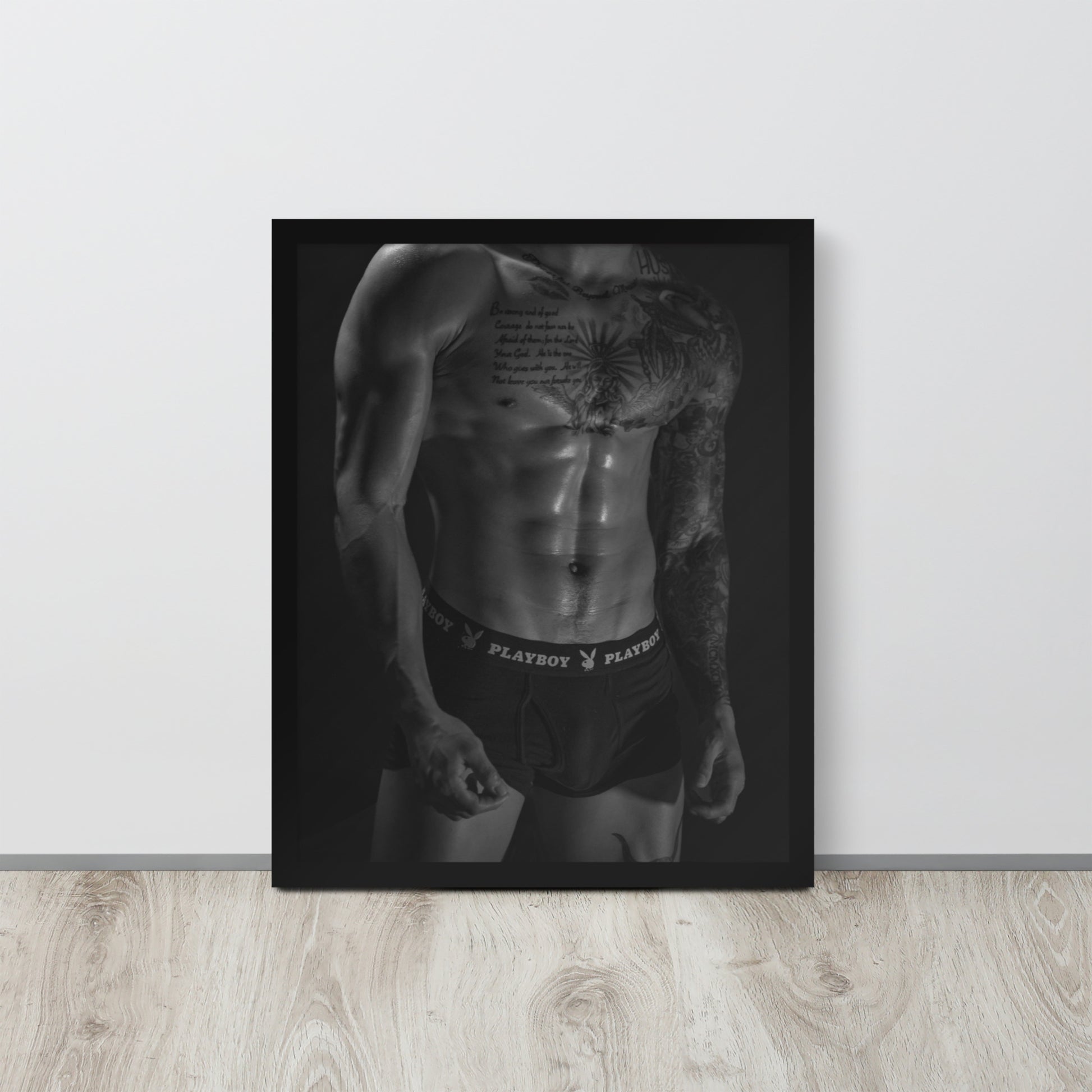 Men -- High Quality -- Framed on photo paper
