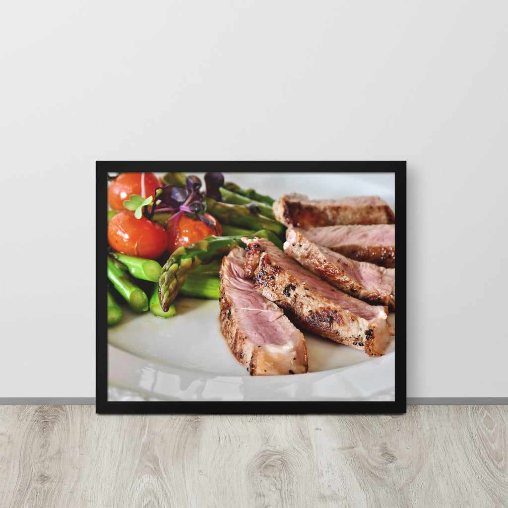 The best Food -- High Quality -- Framed on photo paper