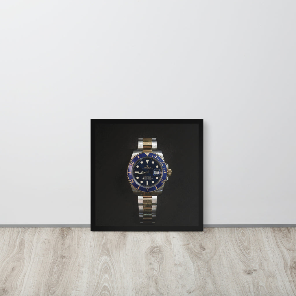 ROLEX -- High Quality -- Framed on photo paper