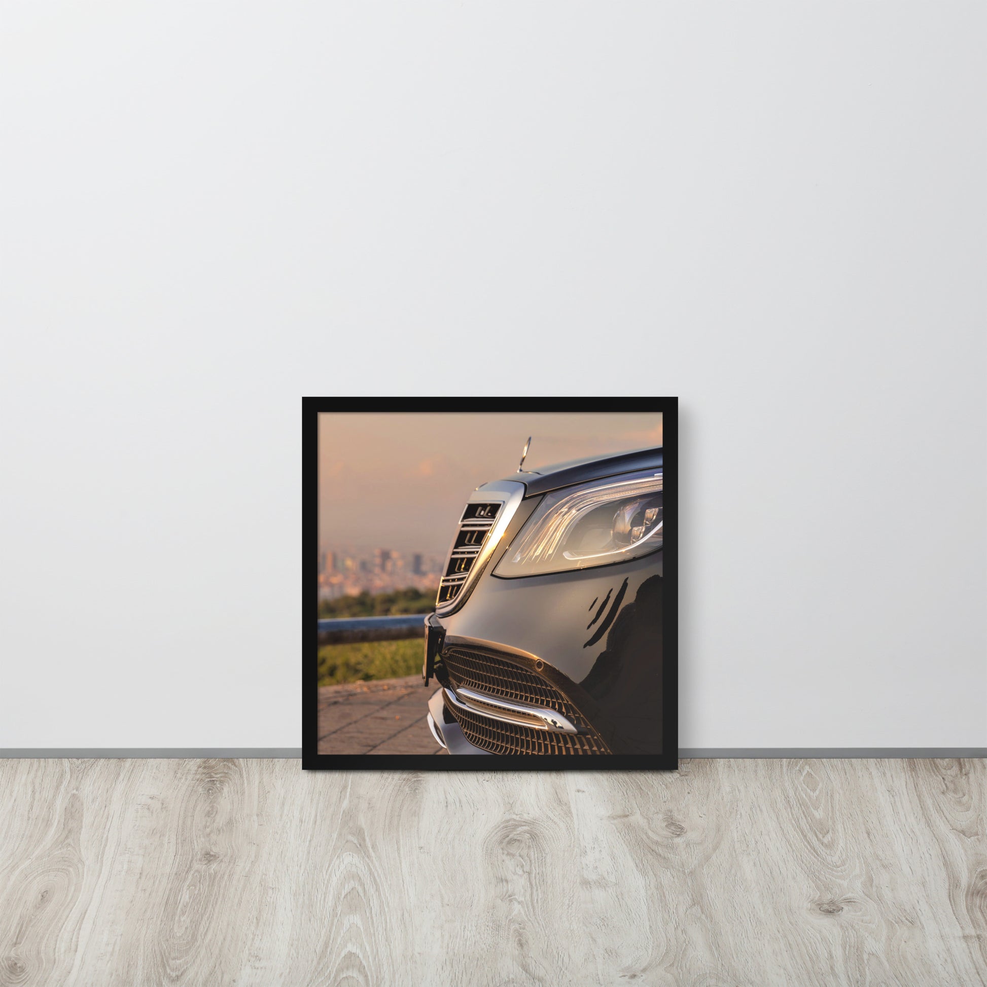 Car Collection S-Class -- High Quality -- Framed on photo paper