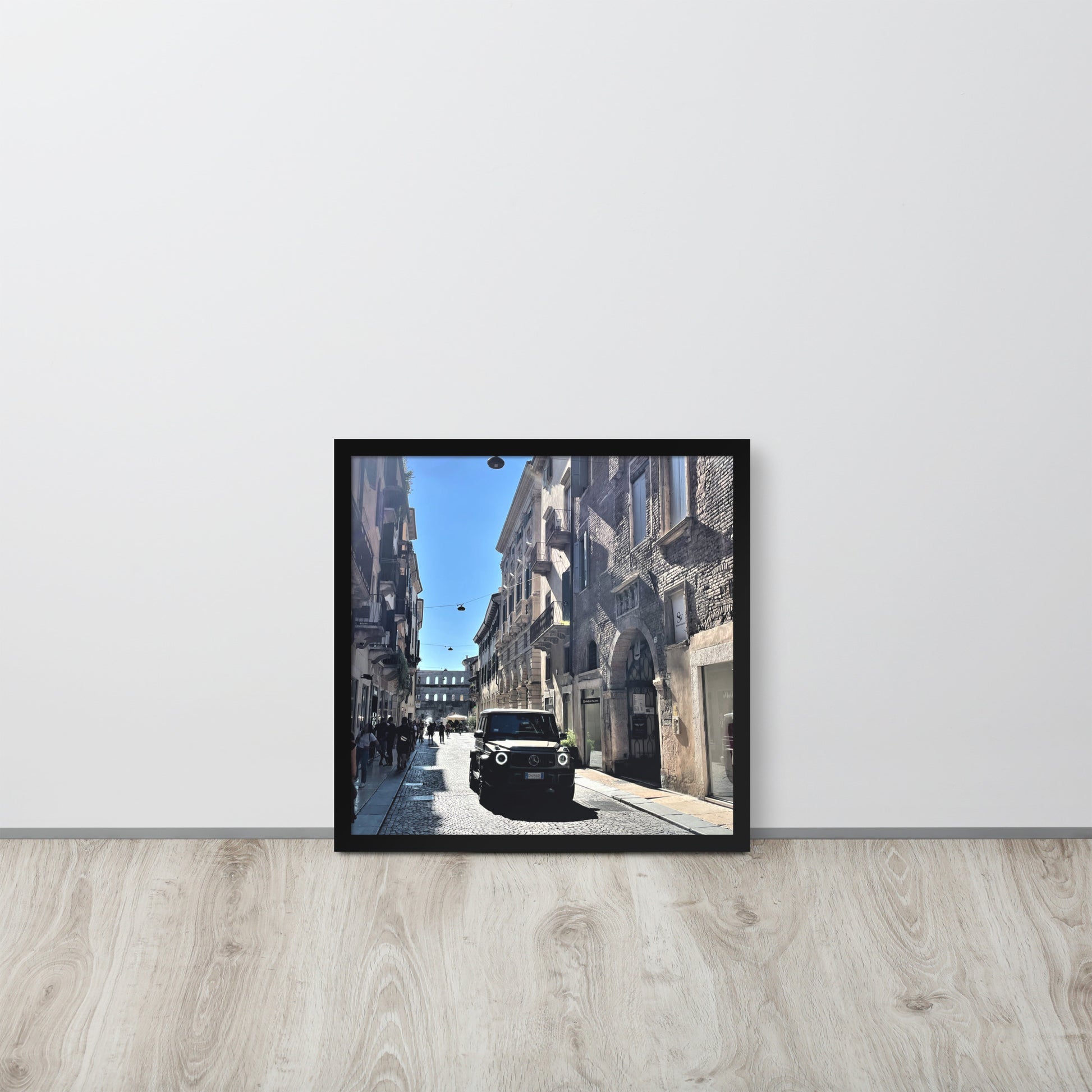 Verona Italia G-Class -- High Quallity -- Framed on photo paper