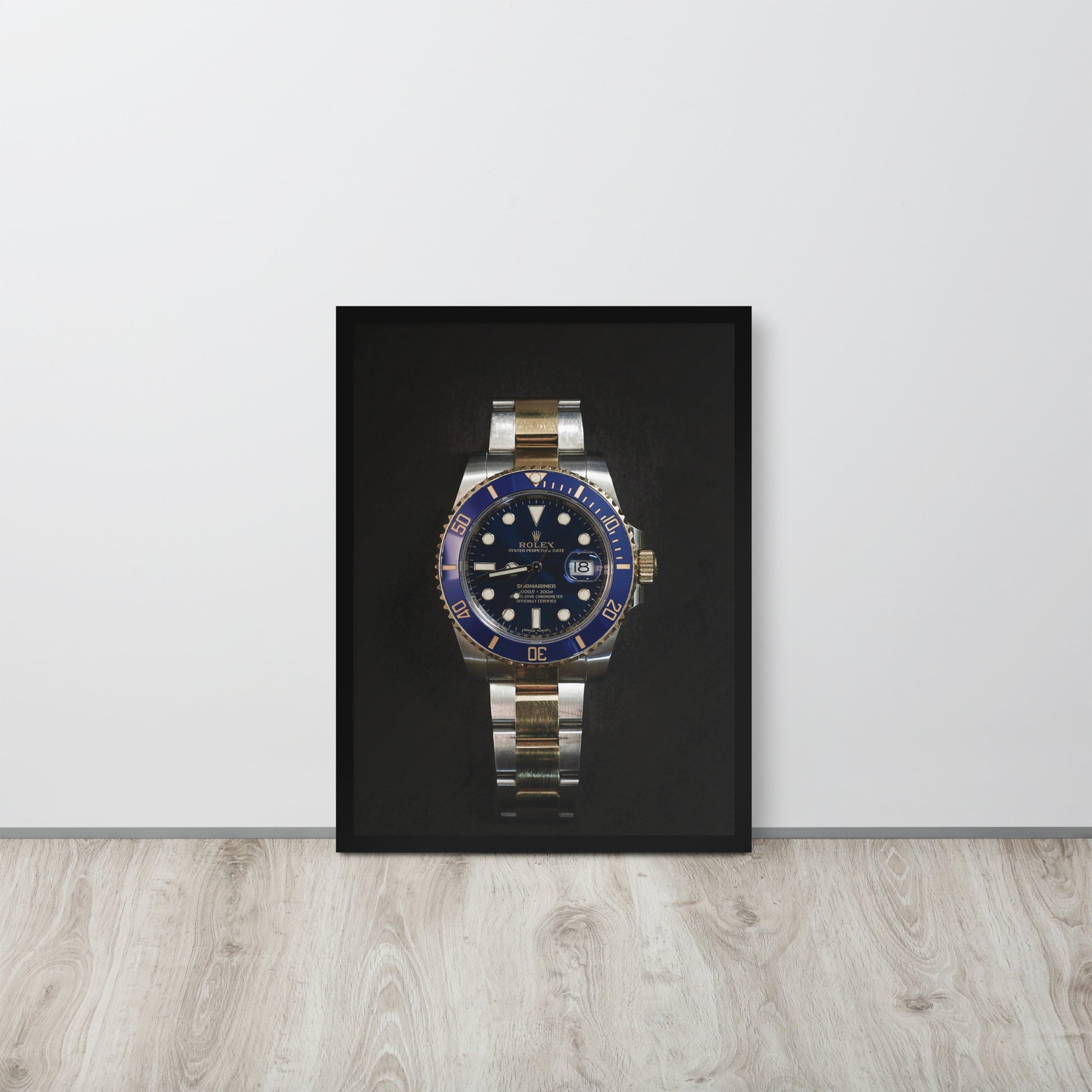 ROLEX -- High Quality -- Framed on photo paper