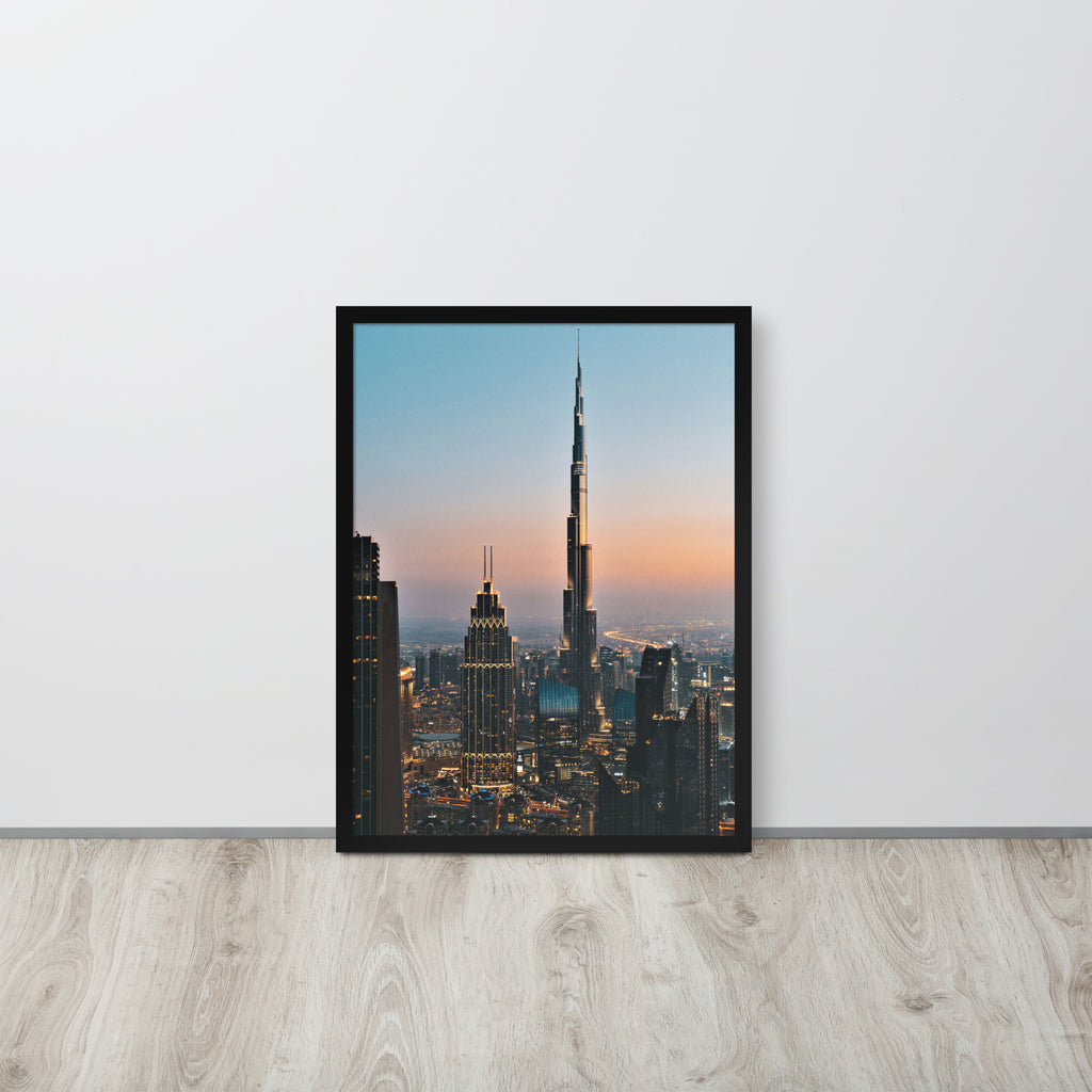 Dubai Collection -- High Quality -- Framed on photo paper