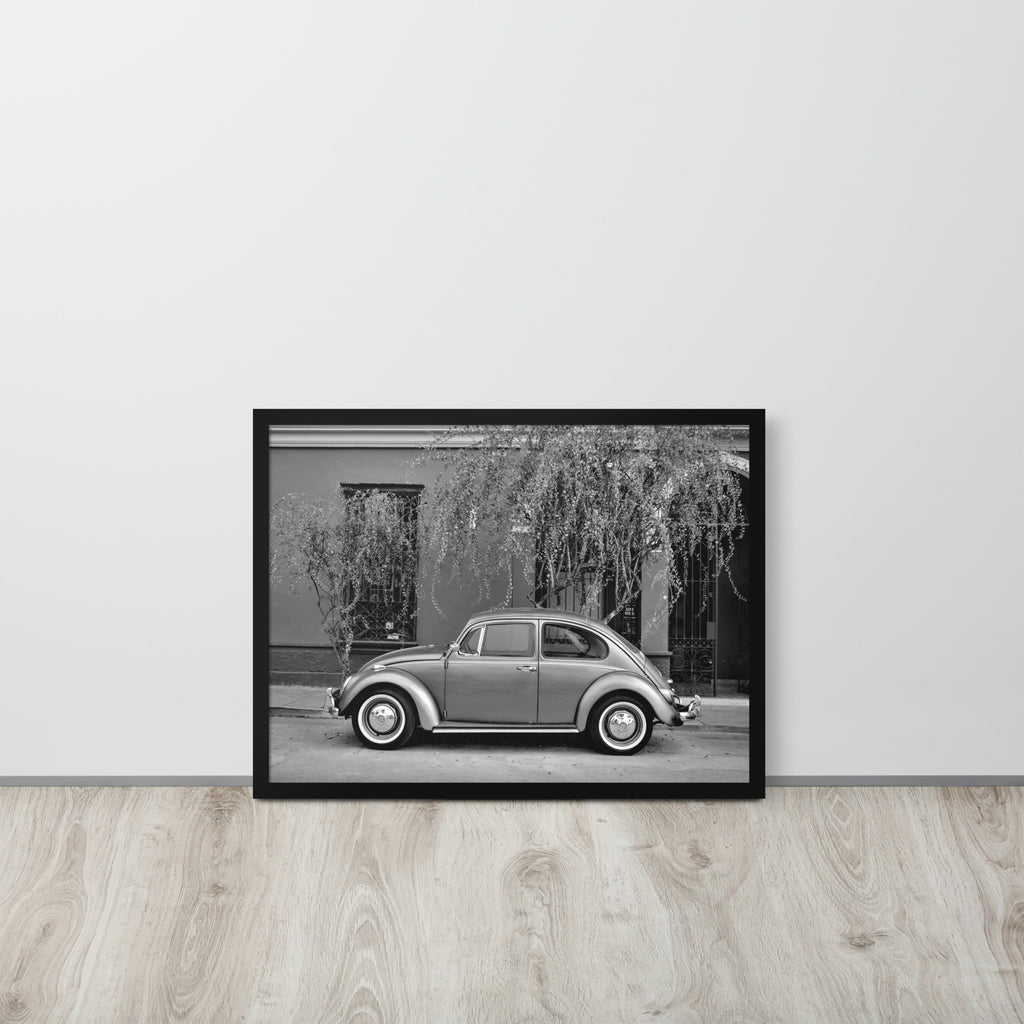 Car Collection Beetle -- High Quality -- Framed on photo paper