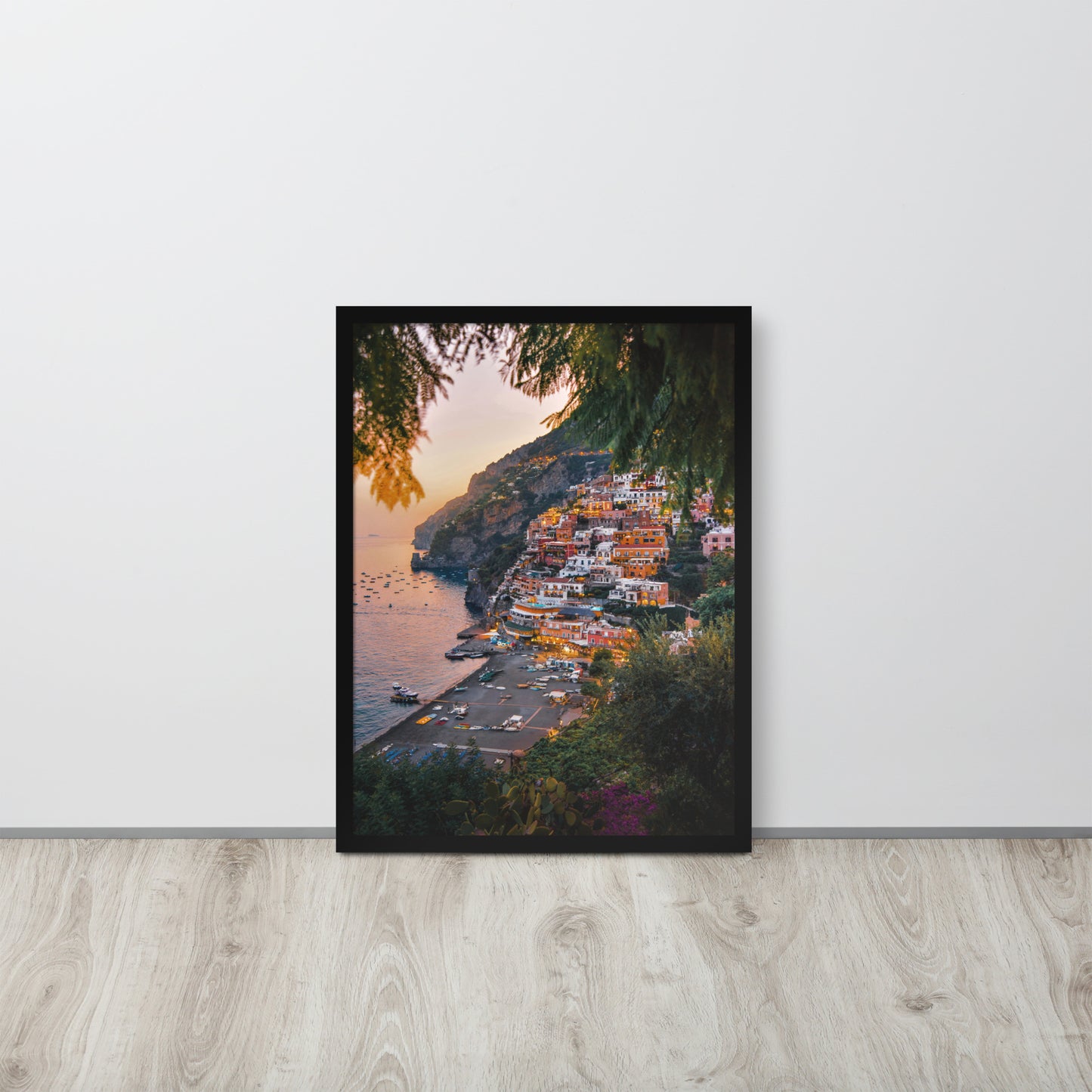Positano Italia -- High Quality -- Framed on photo paper