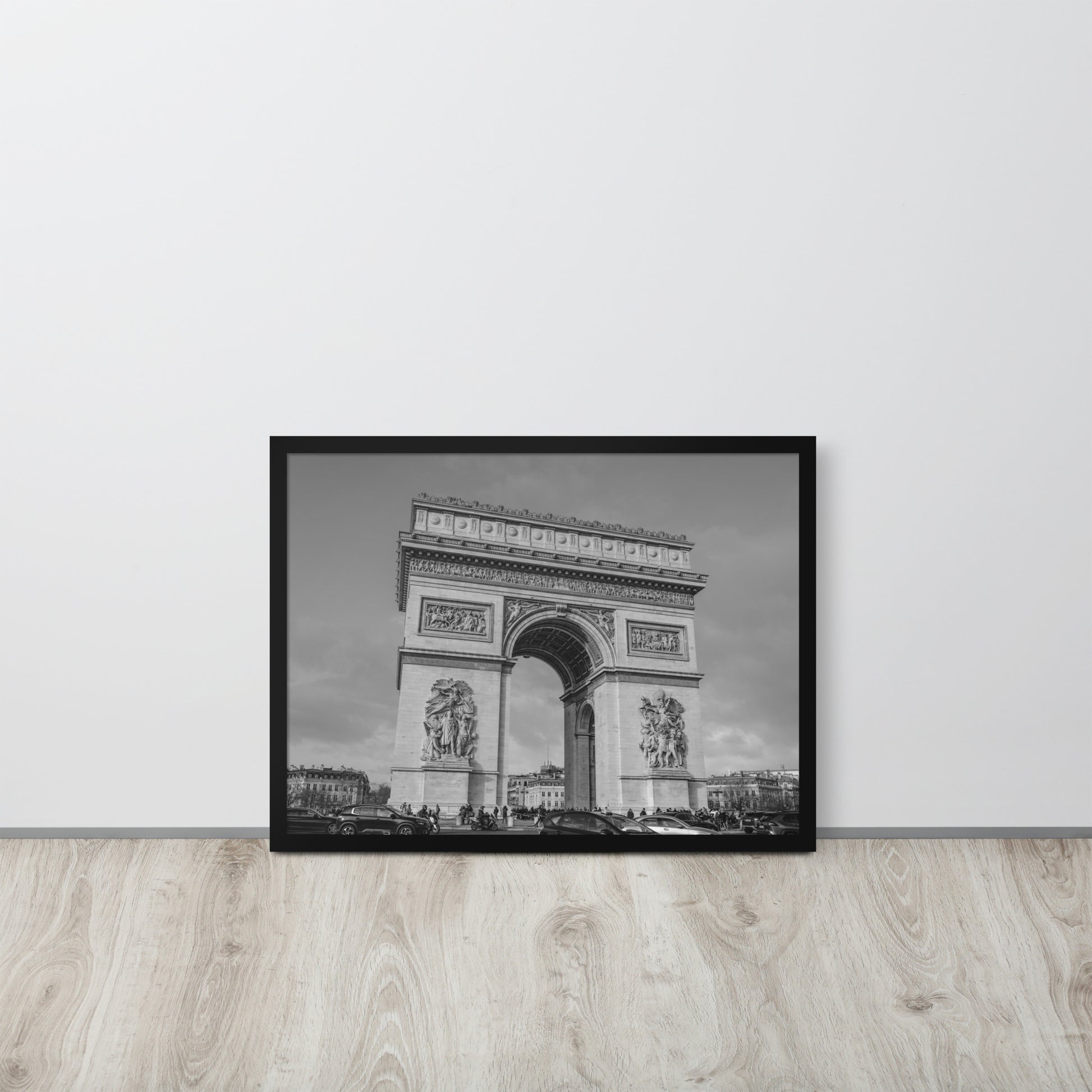 Paris Arc de Triomphe -- High Quality --  Framed on photo paper