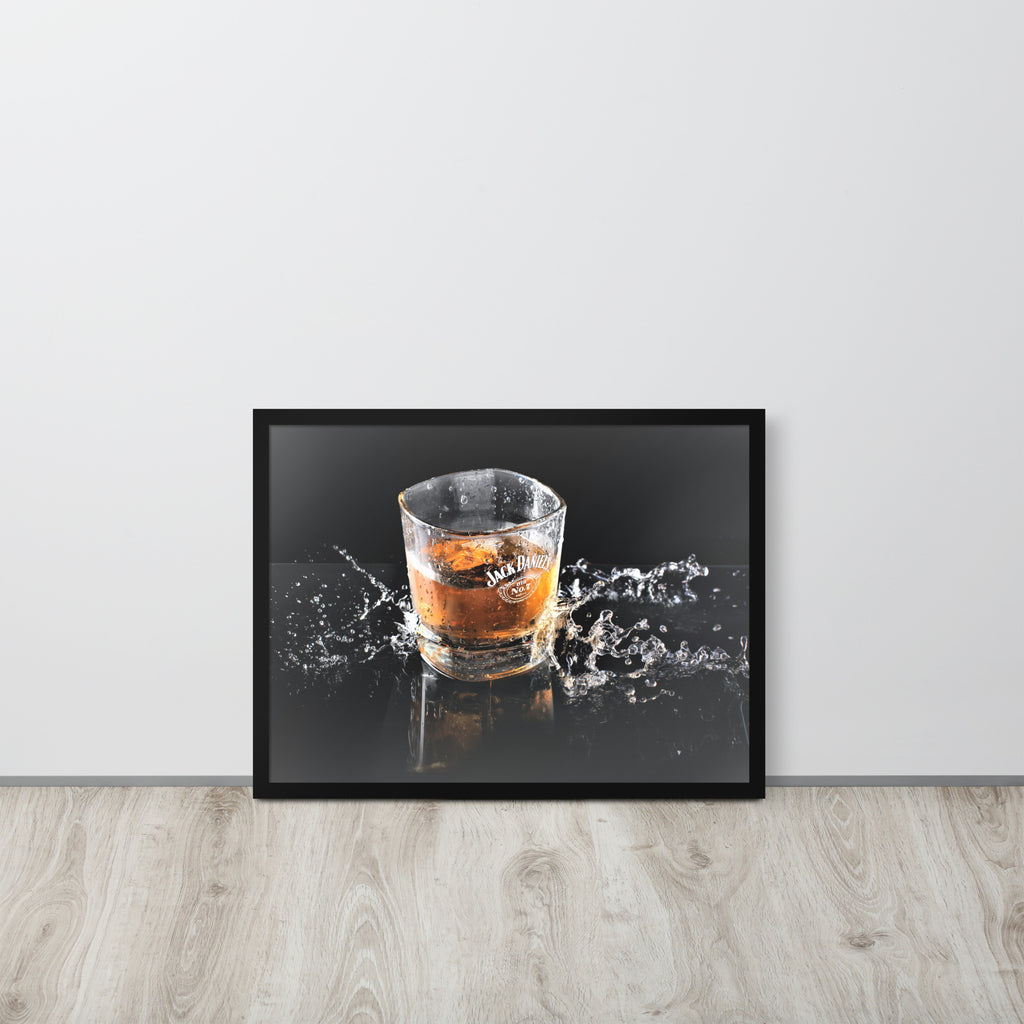 Jack Daniels -- High Quality -- Framed on photo paper