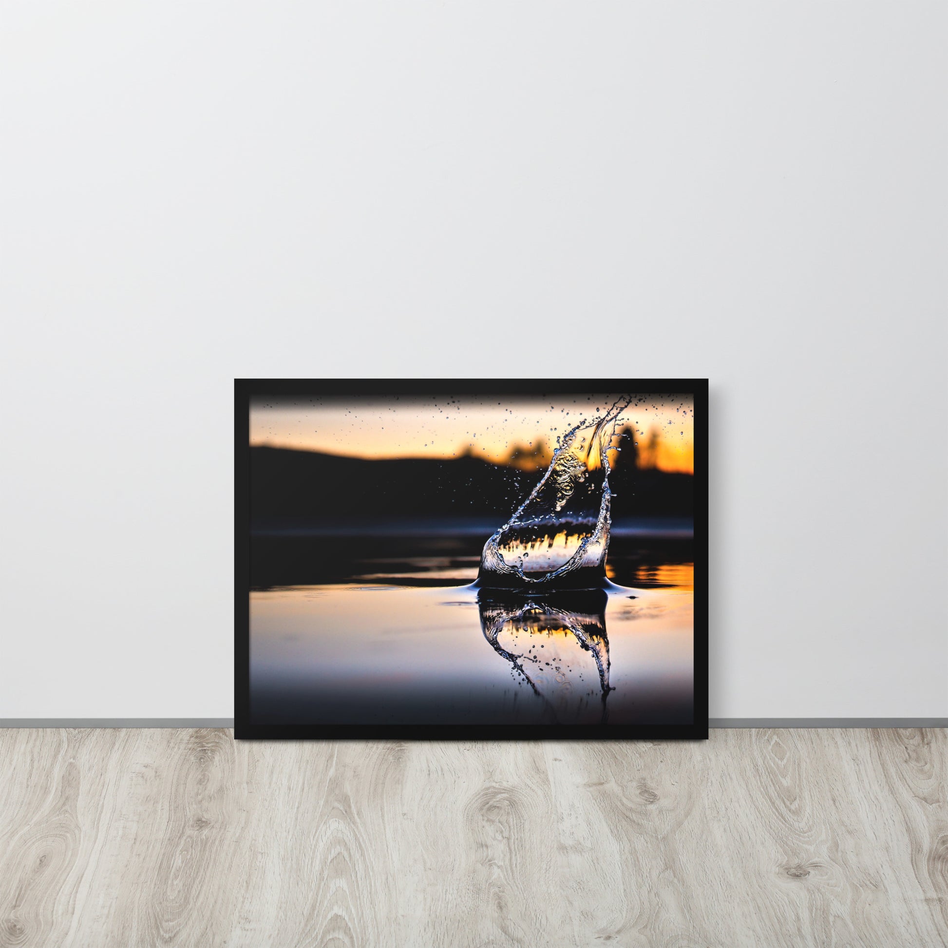 Aqua -- High Quality -- Framed on photo paper
