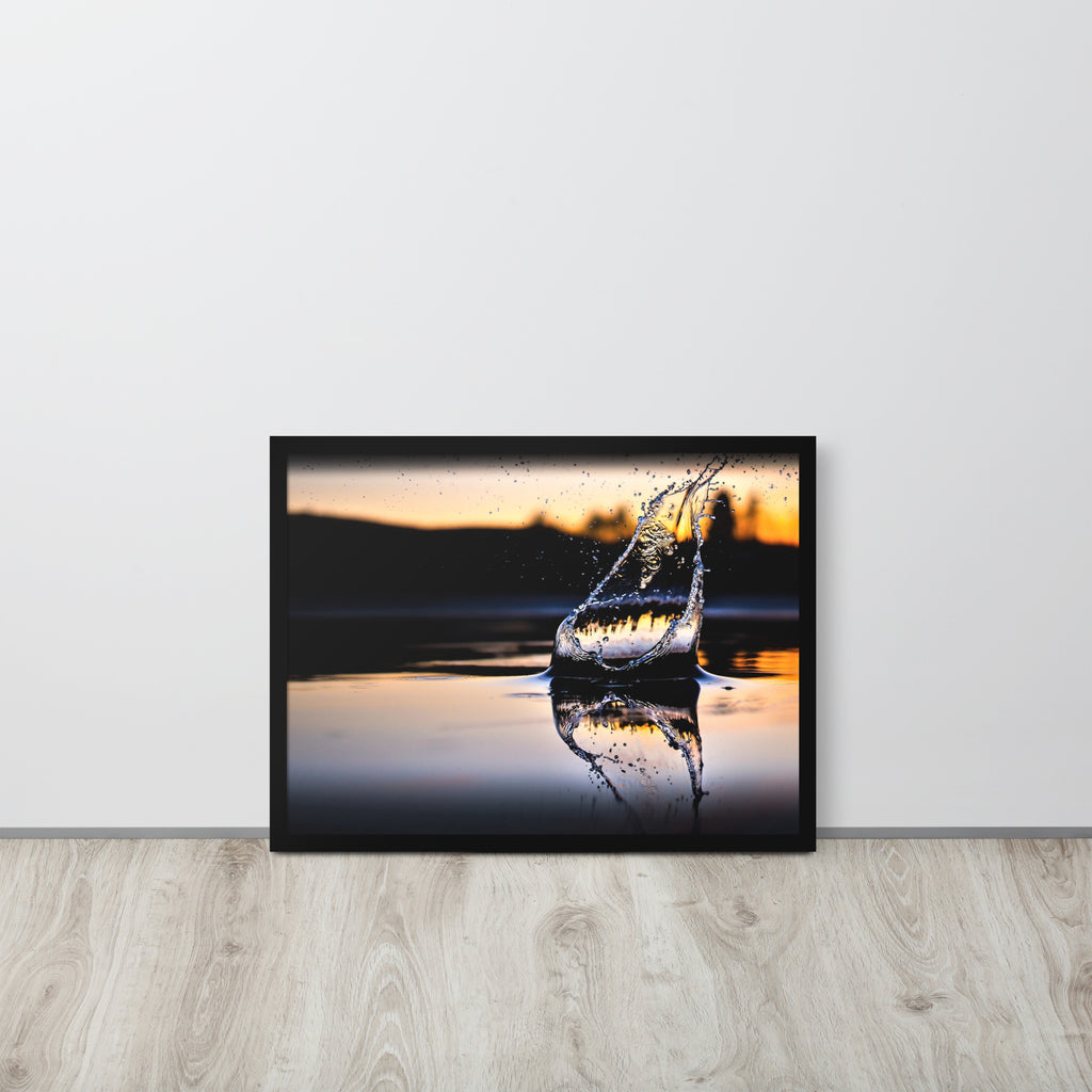 Aqua -- High Quality -- Framed on photo paper