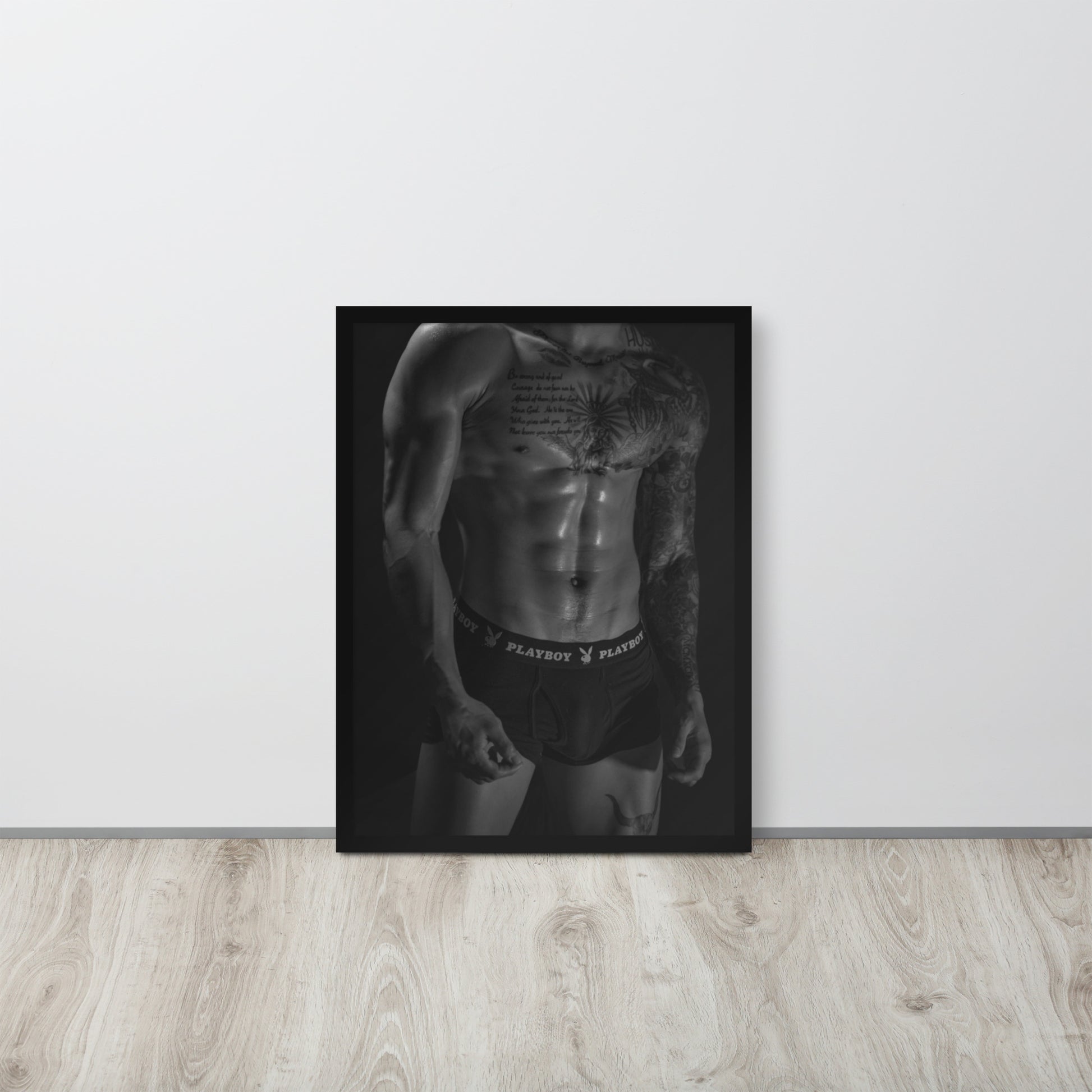 Men -- High Quality -- Framed on photo paper