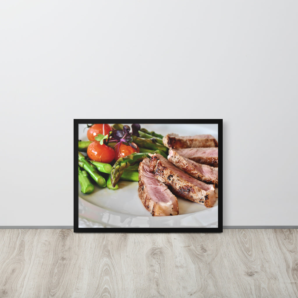 The best Food -- High Quality -- Framed on photo paper