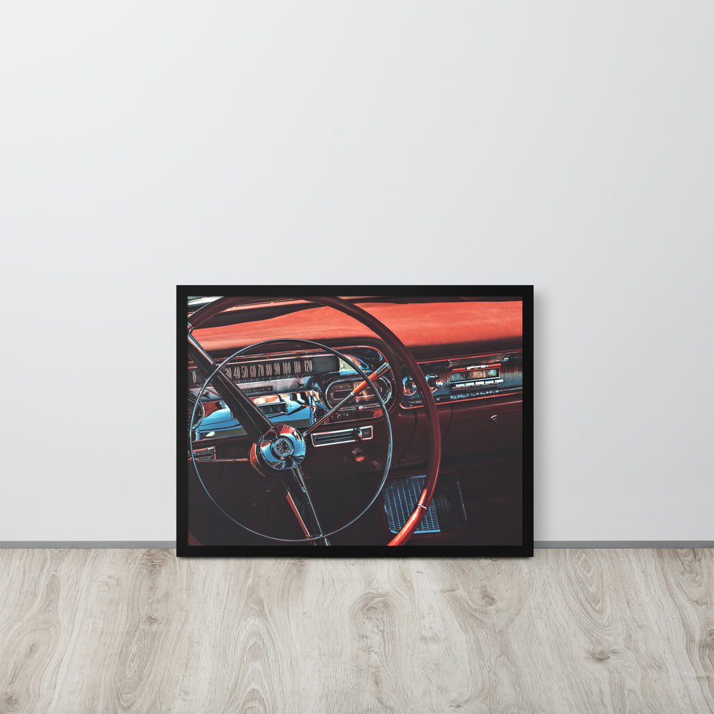 Classic -- High Quality -- Framed on photo paper