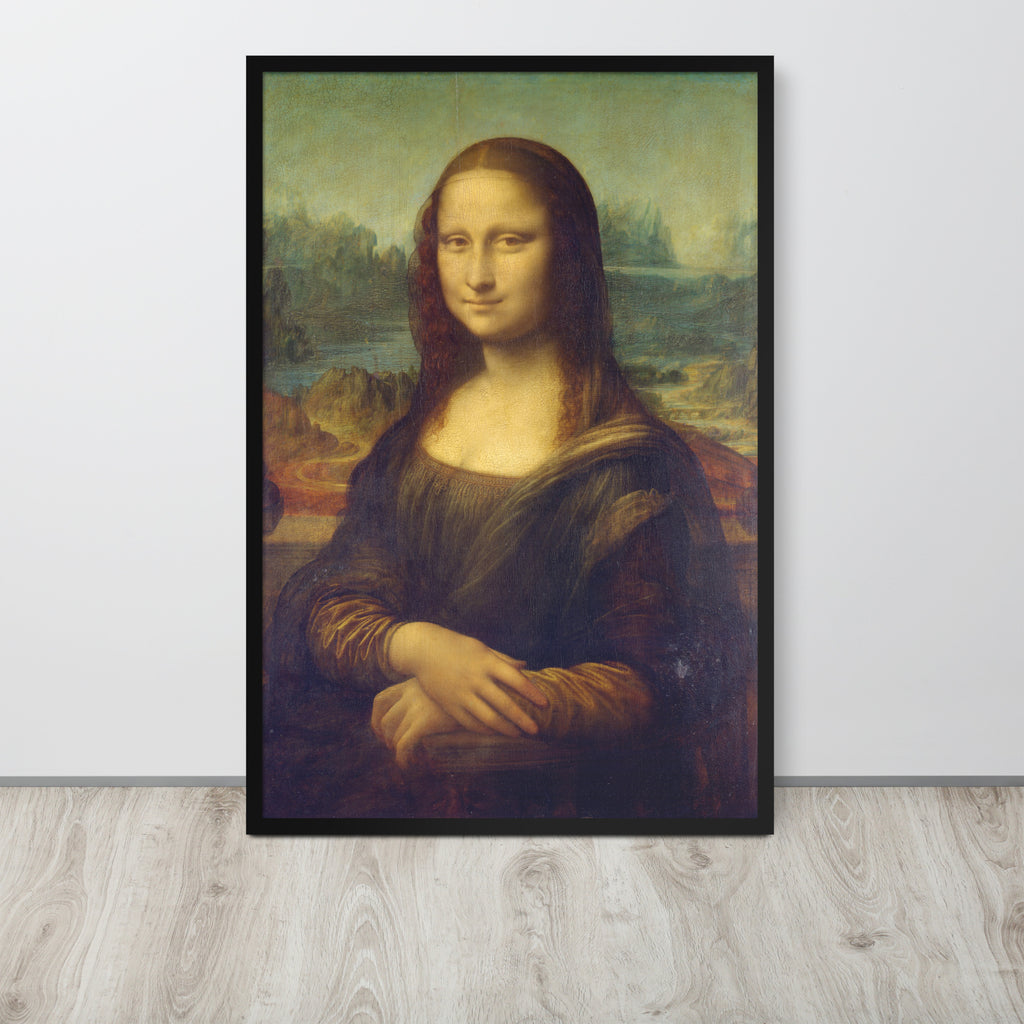 Mona Lisa -- High Quality -- Framed on photo paper