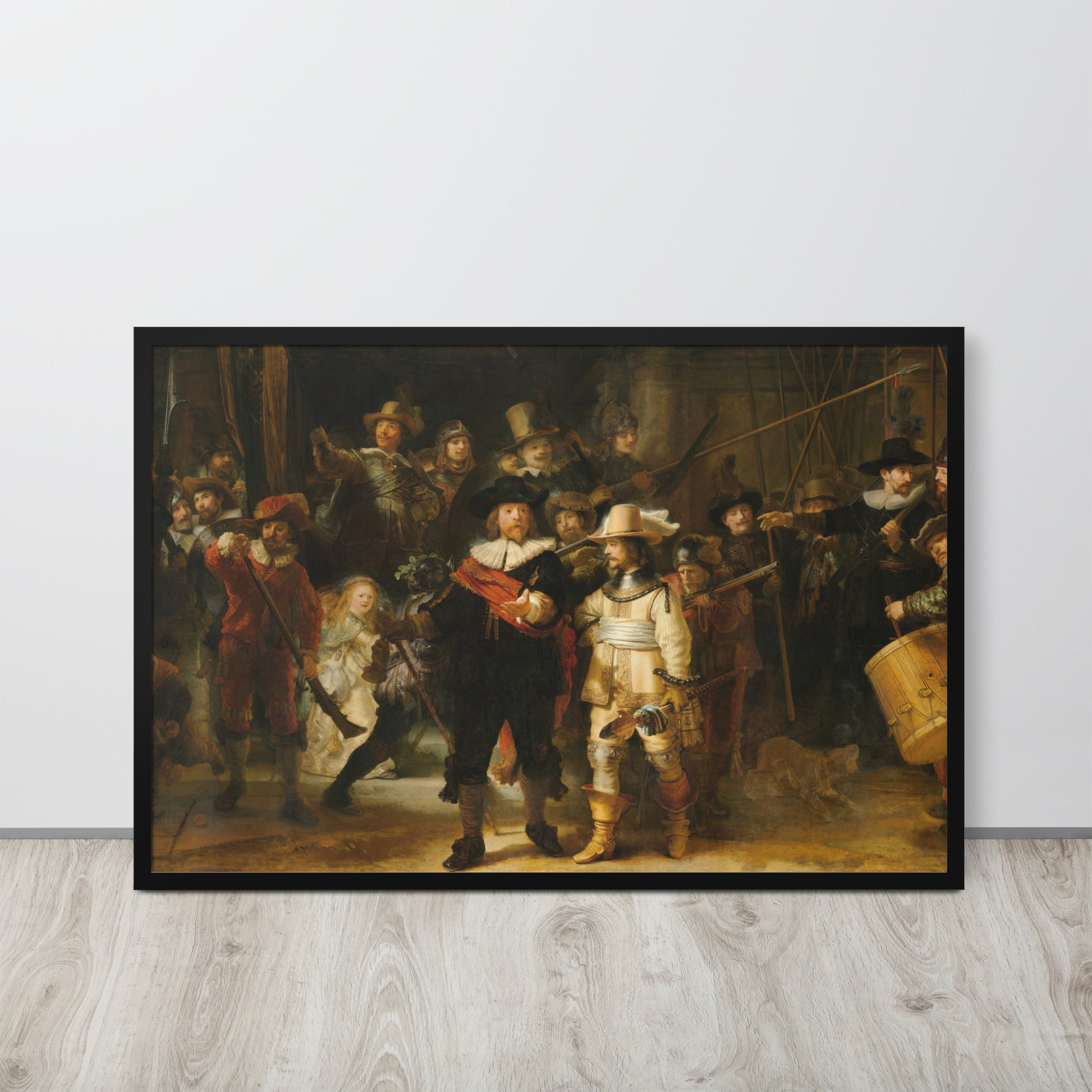Rembrandt -- High Quality -- Framed on photo paper
