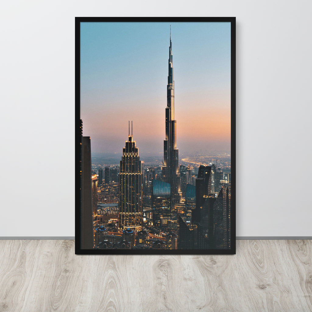 Dubai Collection -- High Quality -- Framed on photo paper