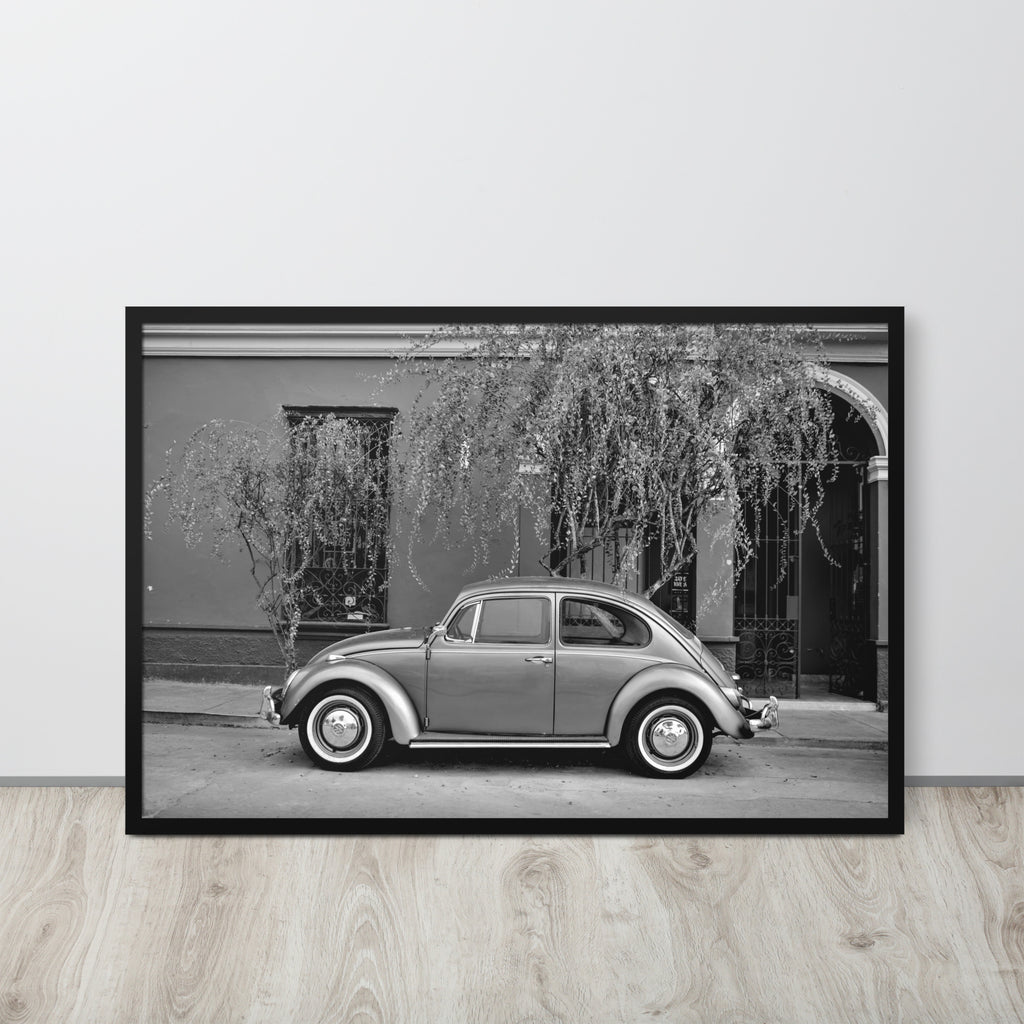 Car Collection Beetle -- High Quality -- Framed on photo paper