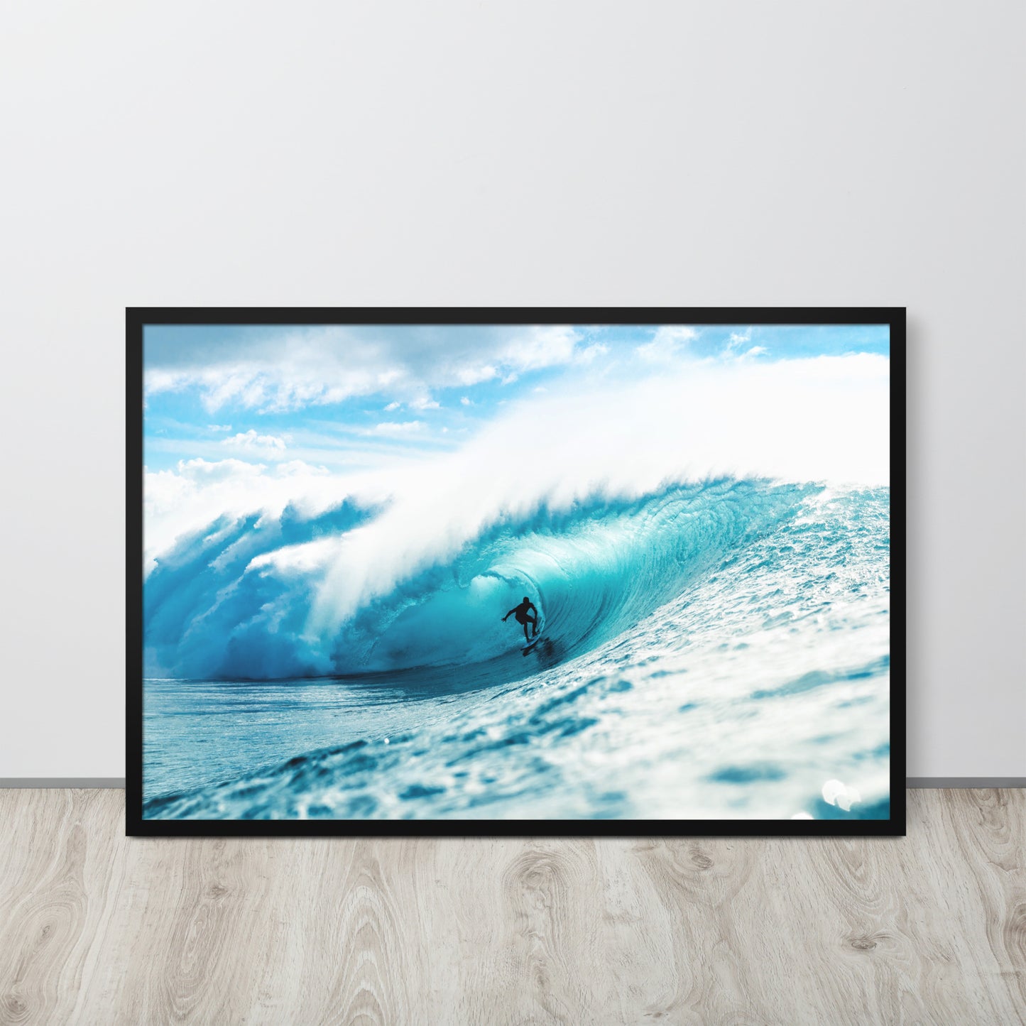 Surf -- High Quality -- Framed on photo paper