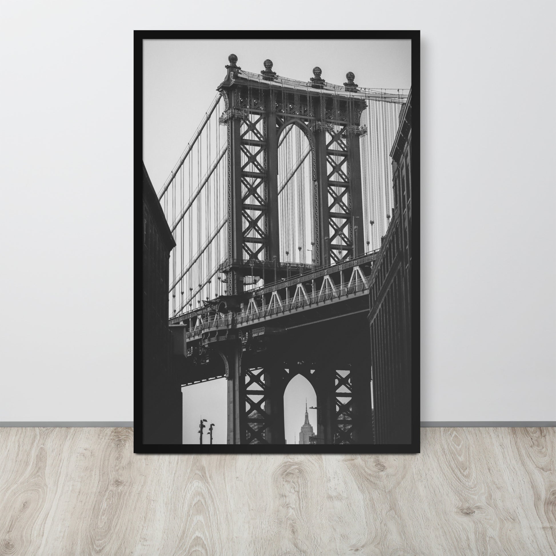 New York Brooklyn Bridge -- High Quality -- Framed on photo paper