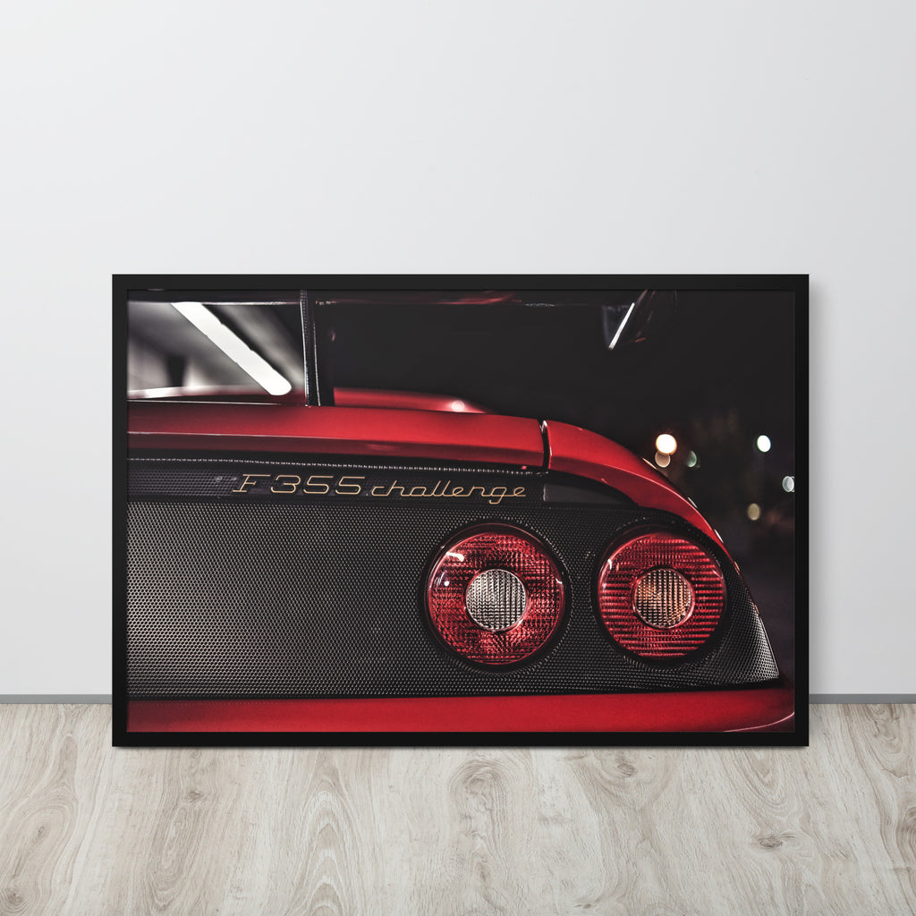 Car Collection Ferrari -- High Quality -- Framed on photo paper