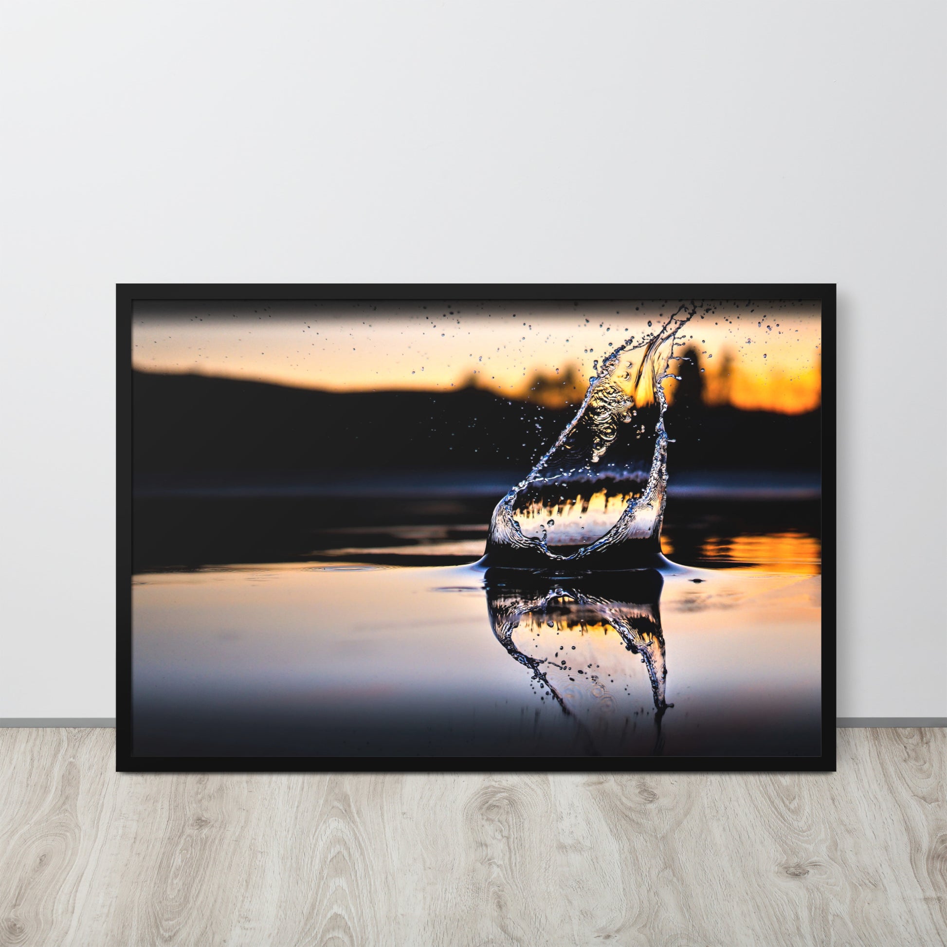 Aqua -- High Quality -- Framed on photo paper